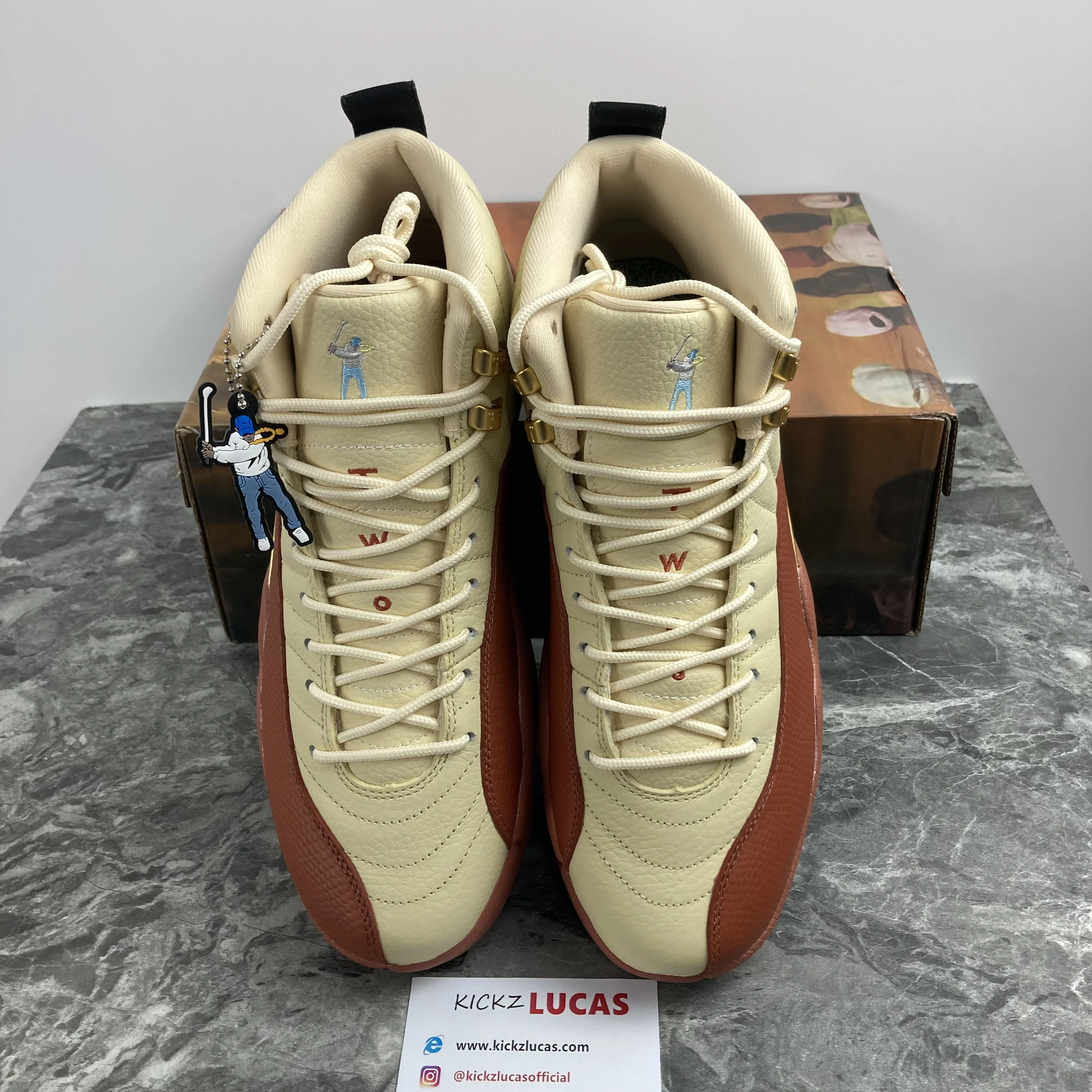Air Jordan 12 Retro Eastside Golf Out of the Clay DV1758- Elegant 2249