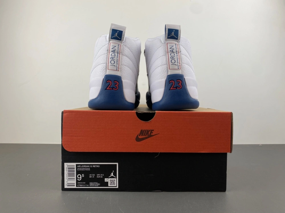 Durable Air Jordan 12 Retro French Blue CT8013- 2220
