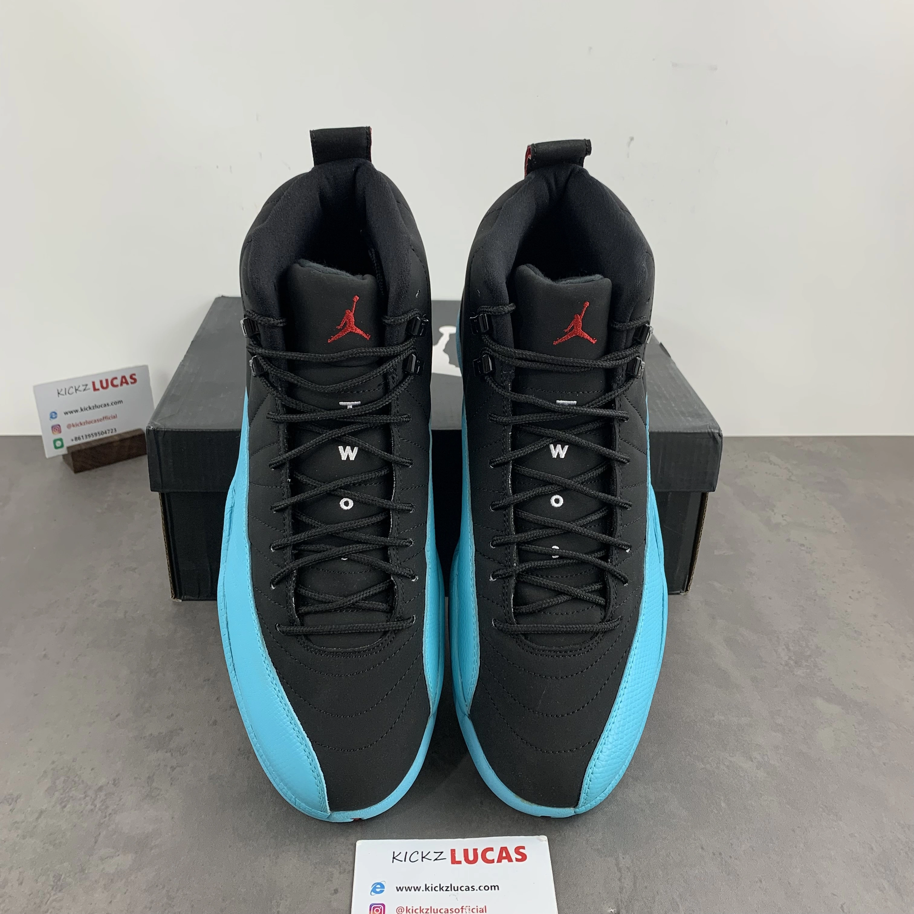 Breathable Air Jordan 12 Retro Gamma Blue 130690- 2246