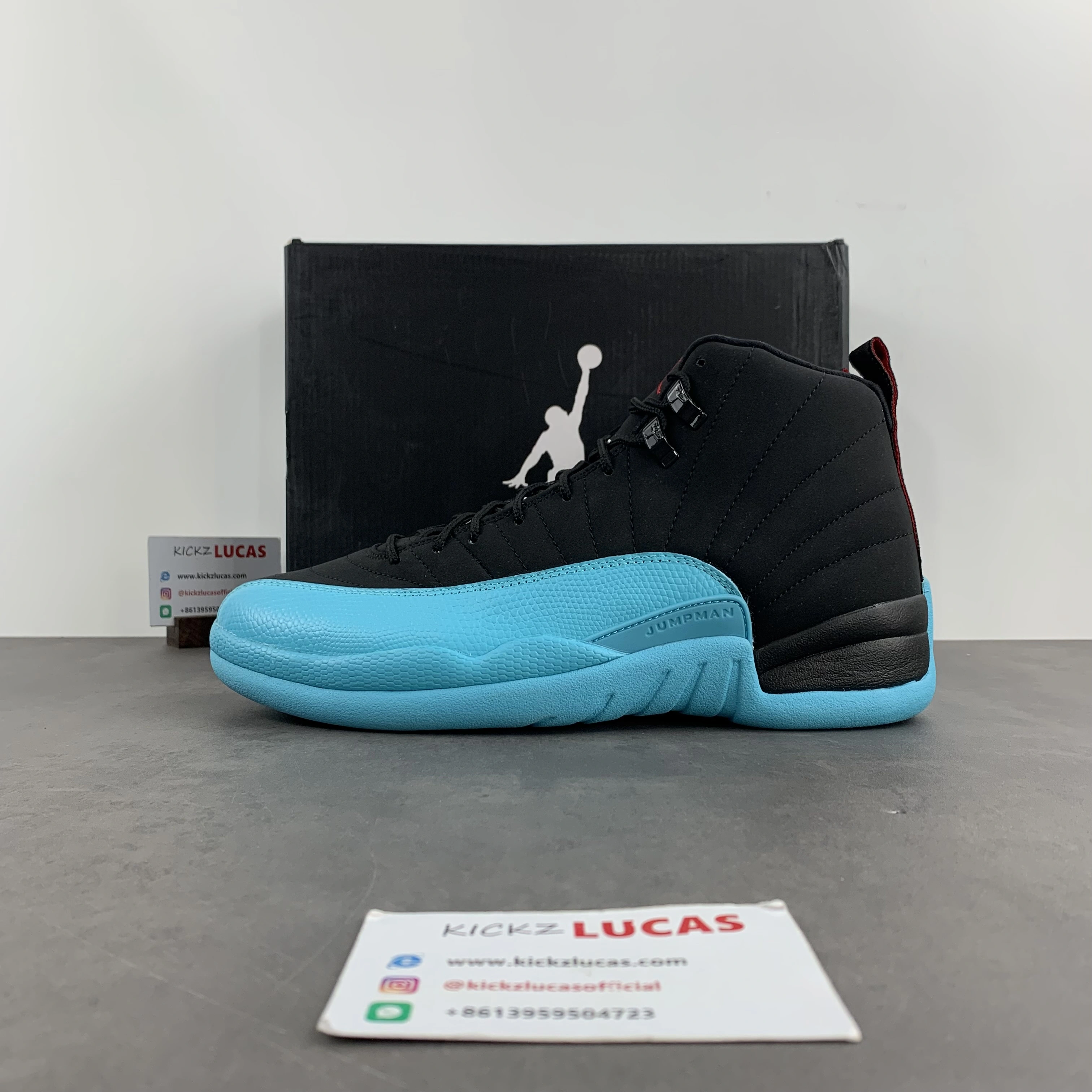 Breathable Air Jordan 12 Retro Gamma Blue 130690- 2246