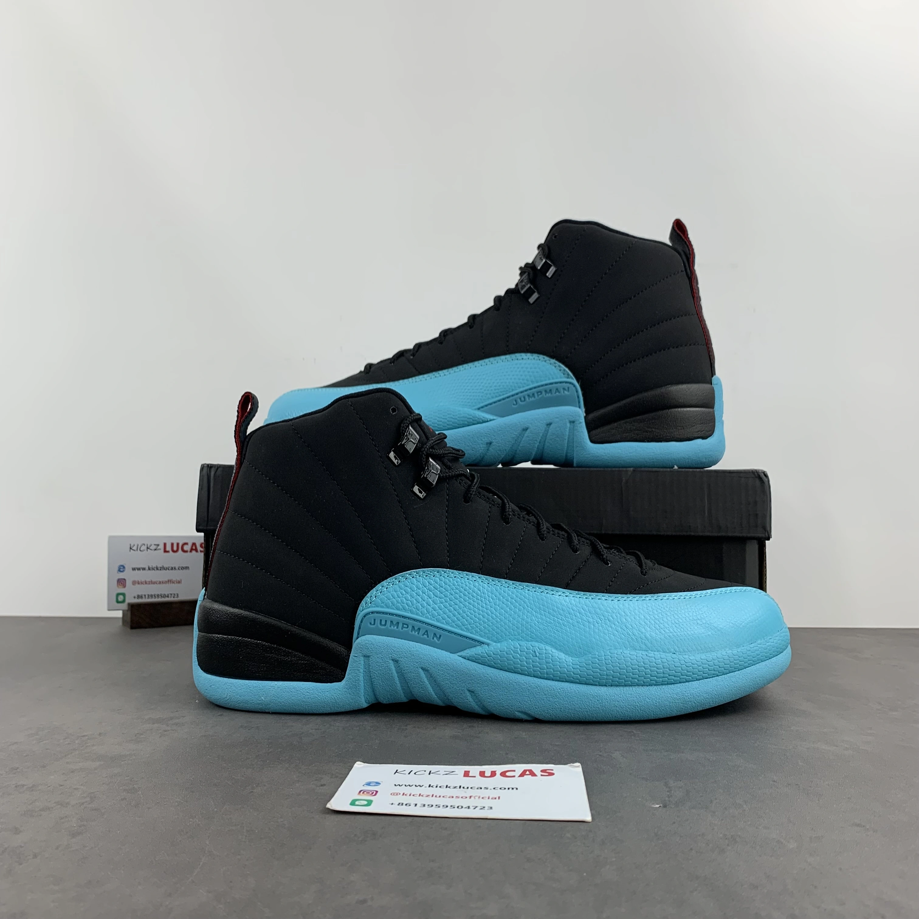 Breathable Air Jordan 12 Retro Gamma Blue 130690- 2246