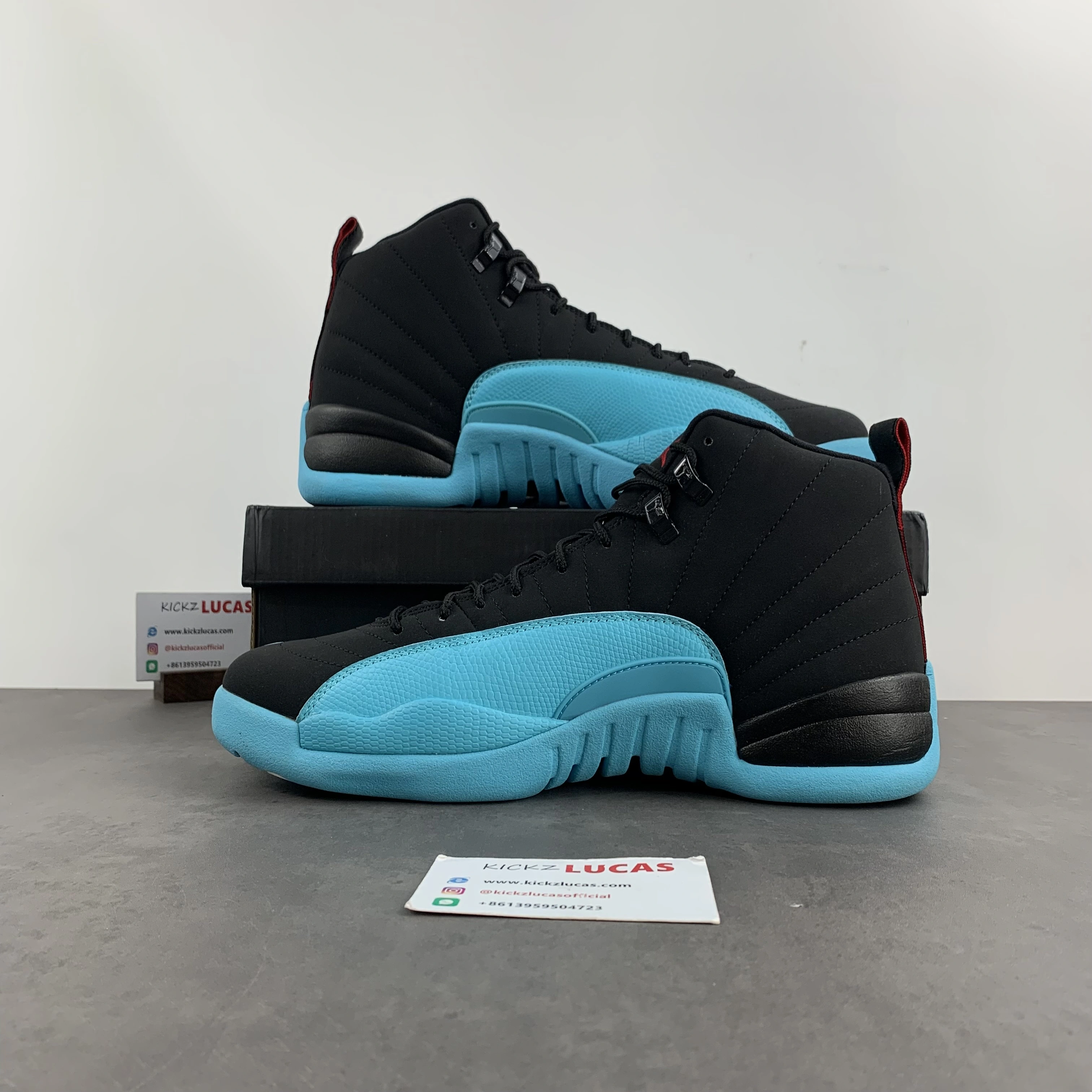 Breathable Air Jordan 12 Retro Gamma Blue 130690- 2246