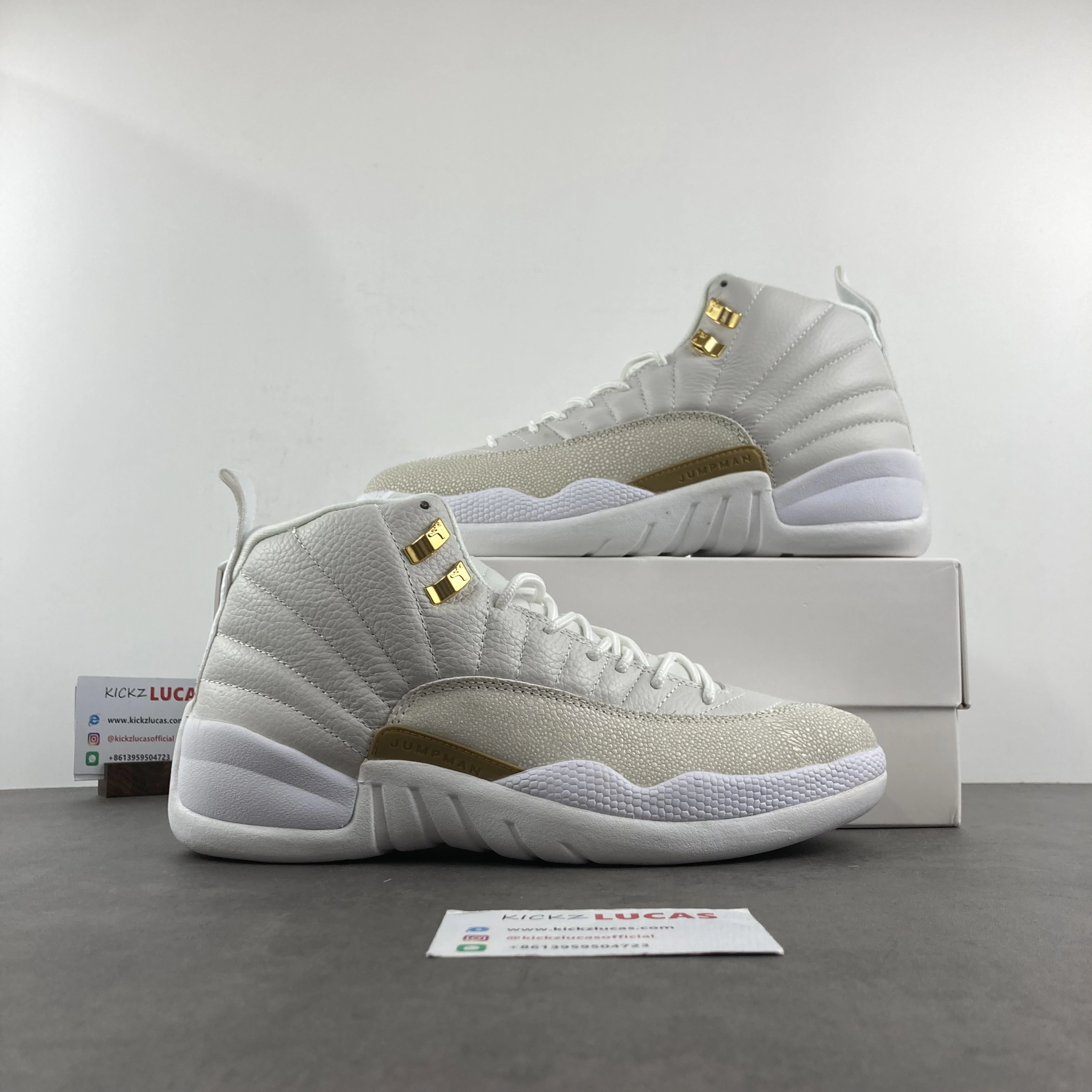 Air Jordan 12 Retro OVO White 873864- Durable 2245