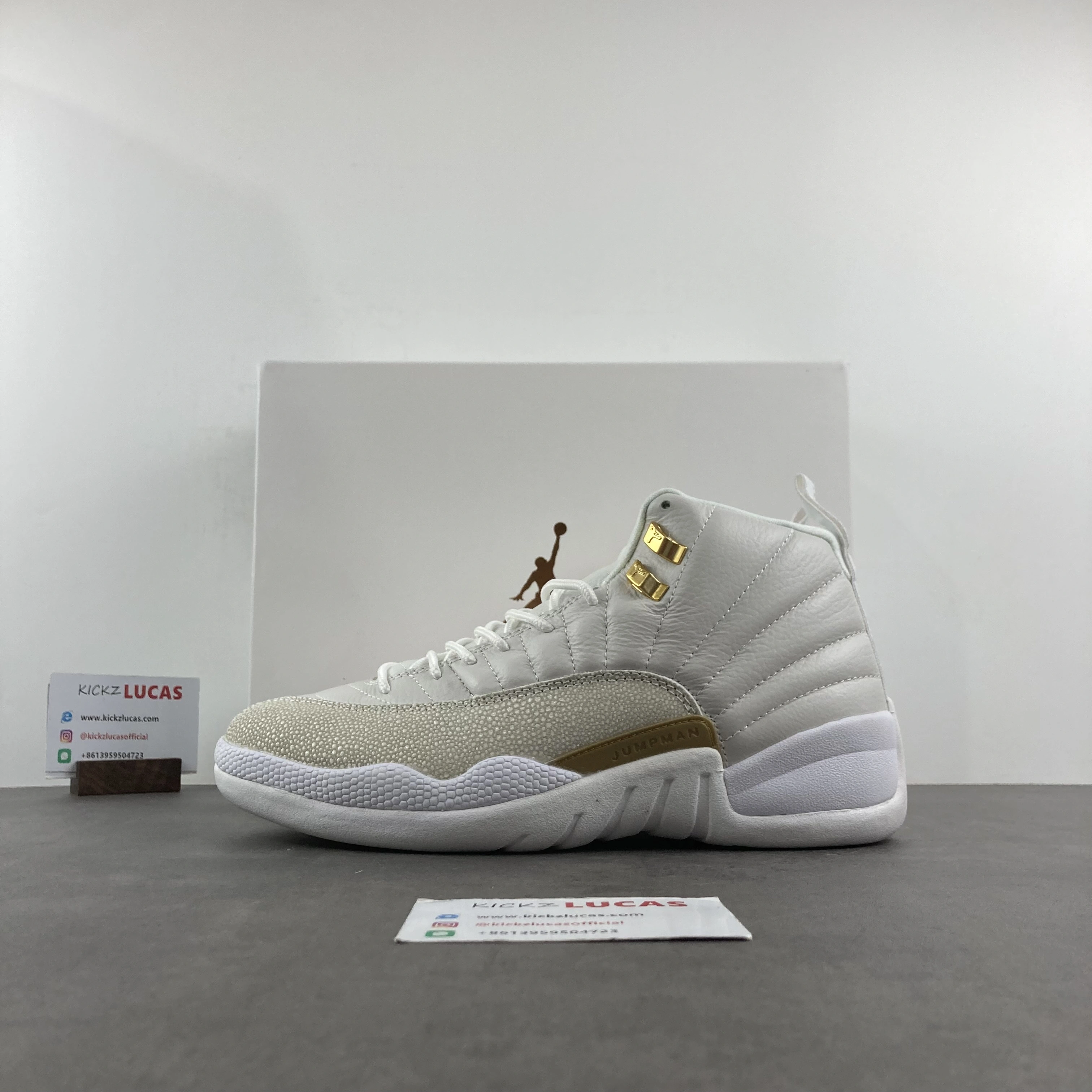 Air Jordan 12 Retro OVO White 873864- Durable 2245