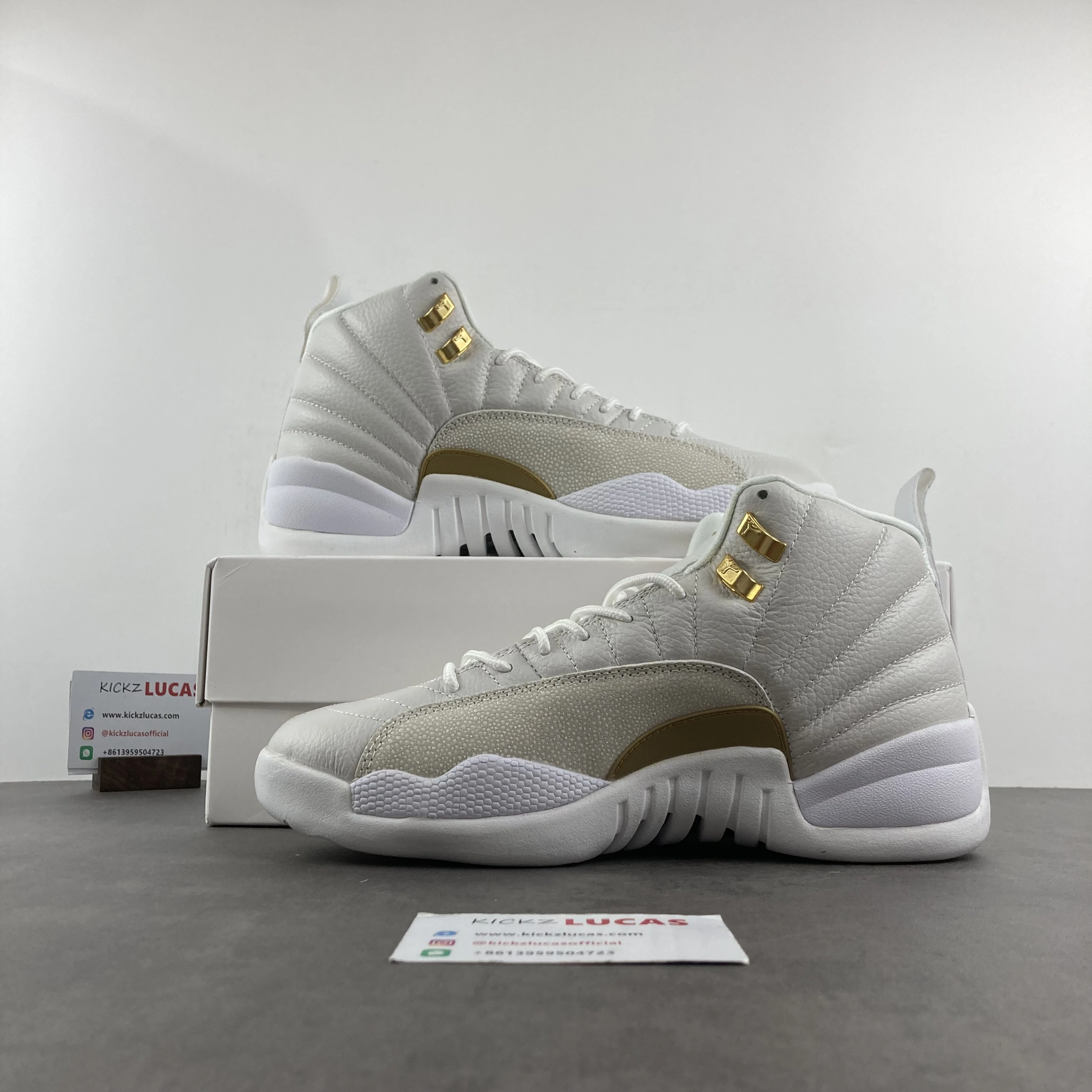 Air Jordan 12 Retro OVO White 873864- Durable 2245