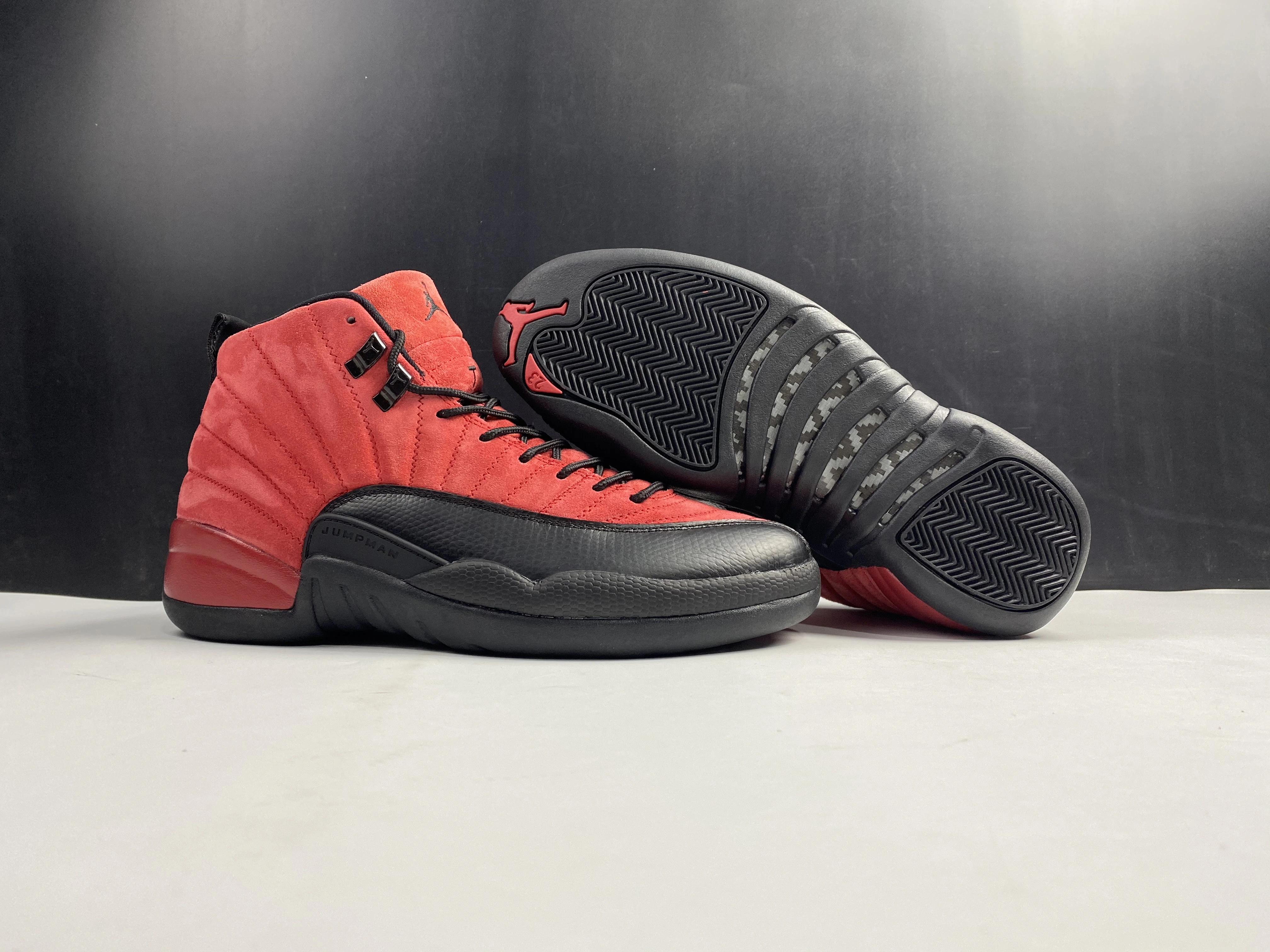 Colorful Air Jordan 12 Retro Reverse Flu Game CT8013- 2262