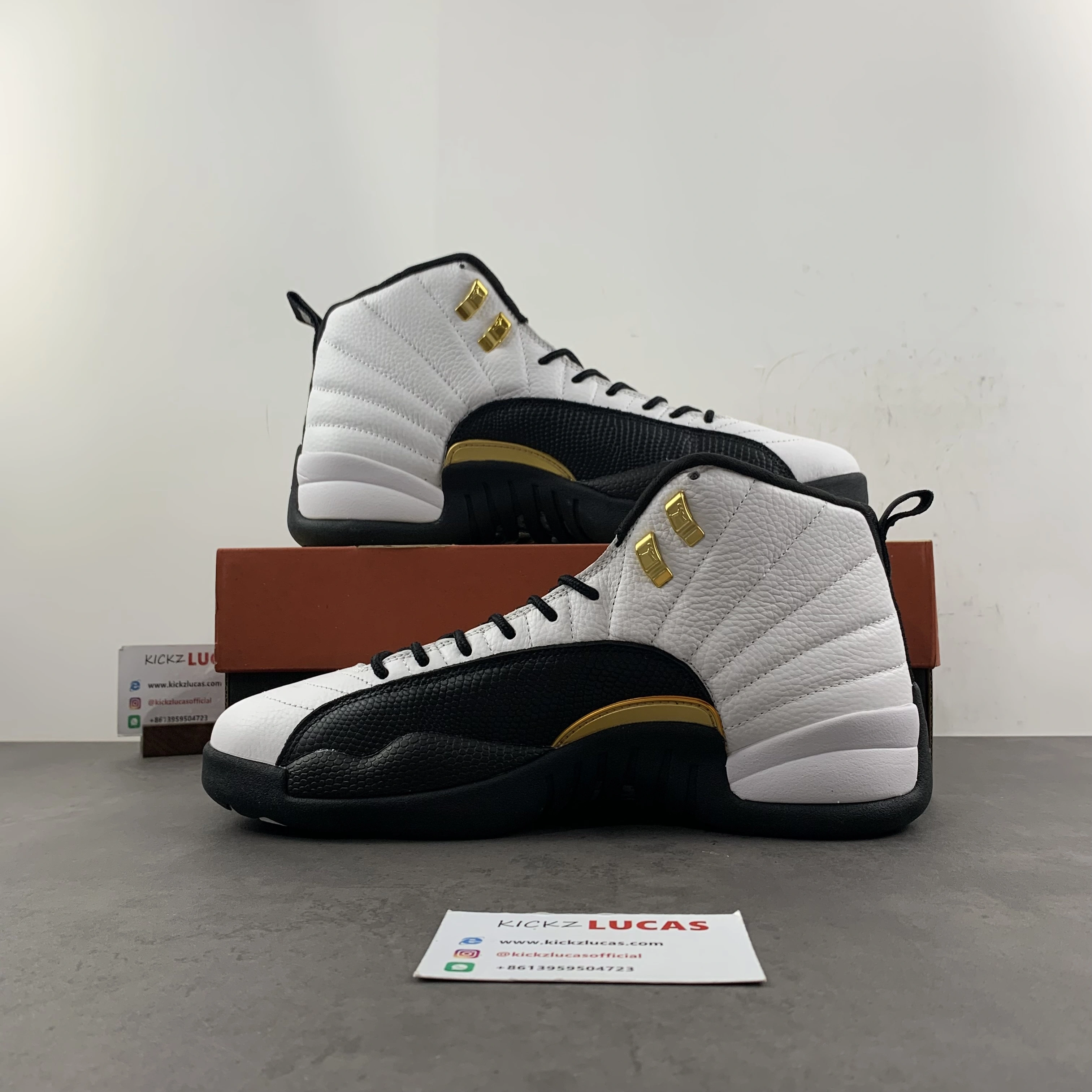 Air Jordan 12 Retro Royalty Taxi CT8013- Vibrant 2256
