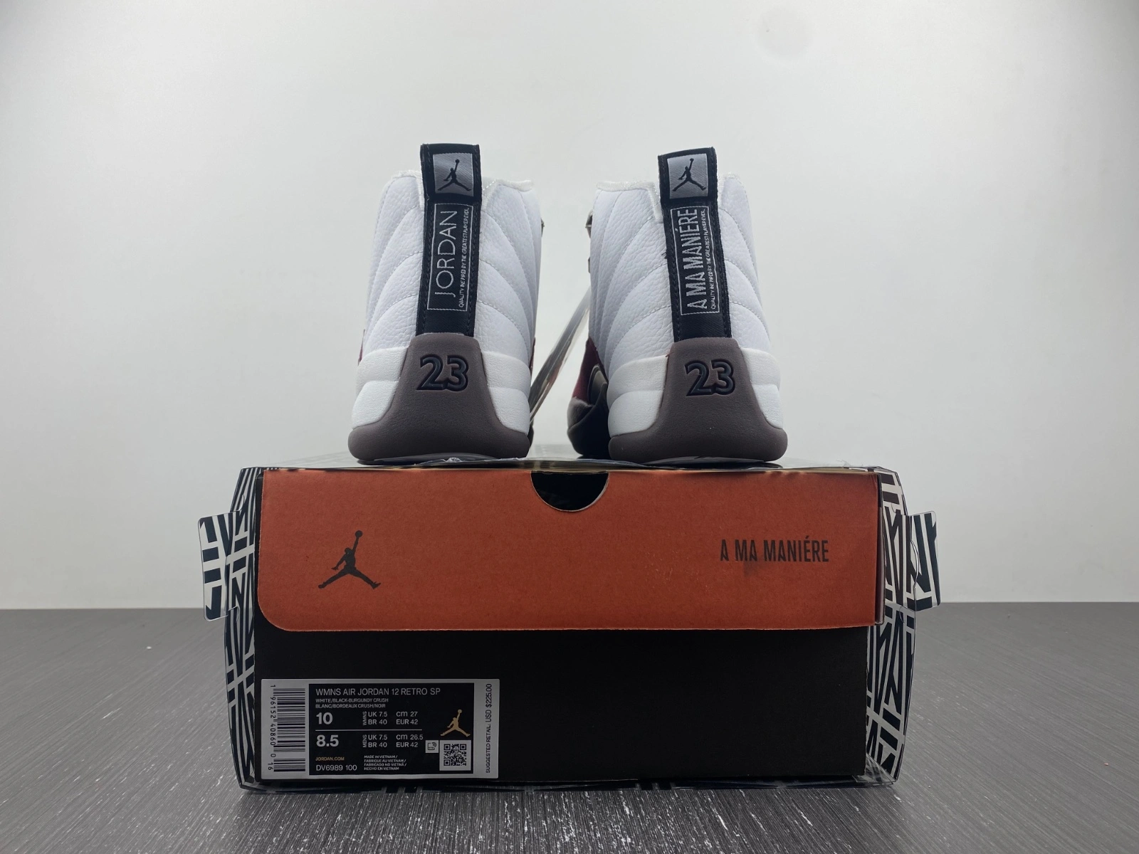 Air Jordan 12 Retro SP A Ma Maniére White DV6989- EasyMatch 2243