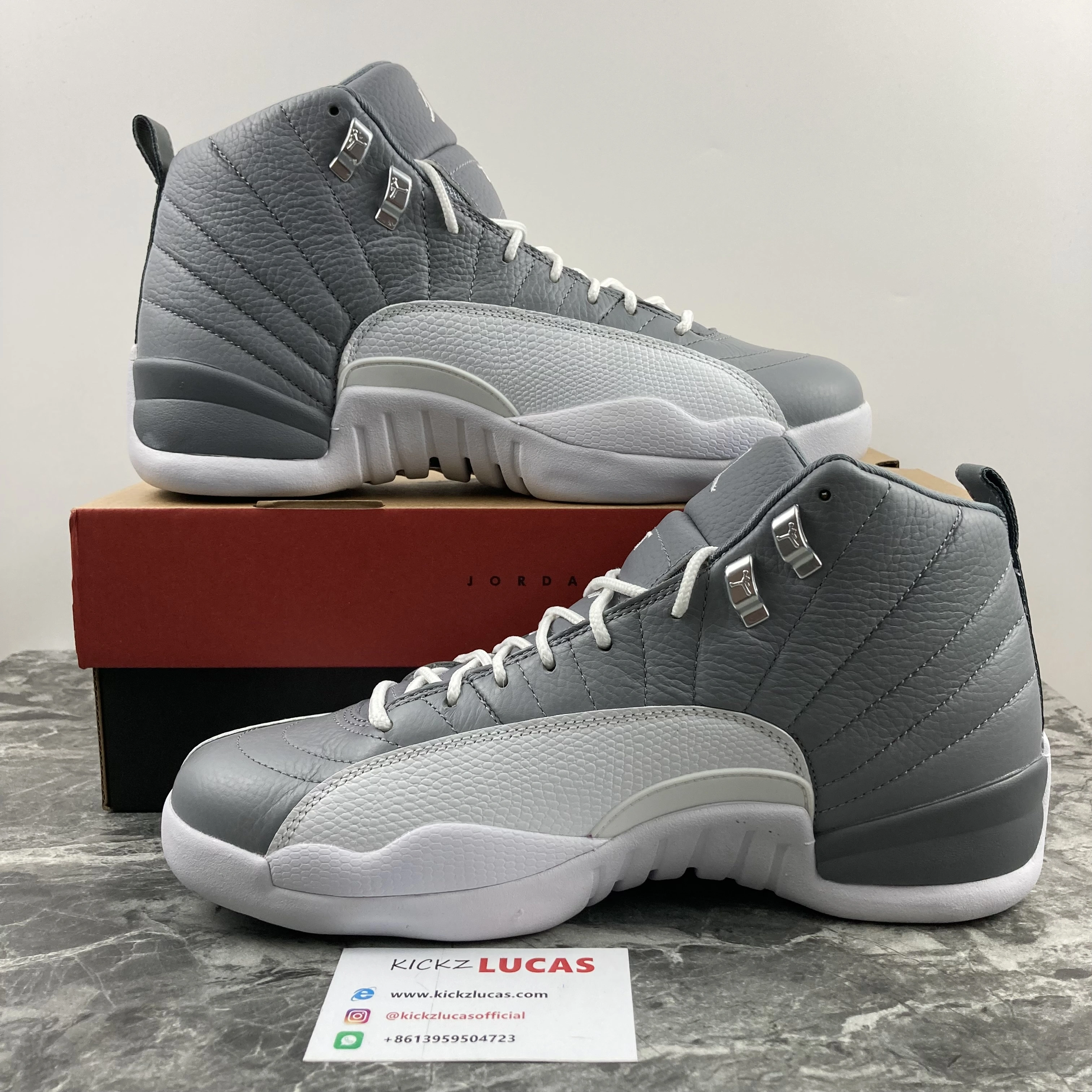 Air Jordan 12 Retro Stealth CT8013- WrinkleFree 2251