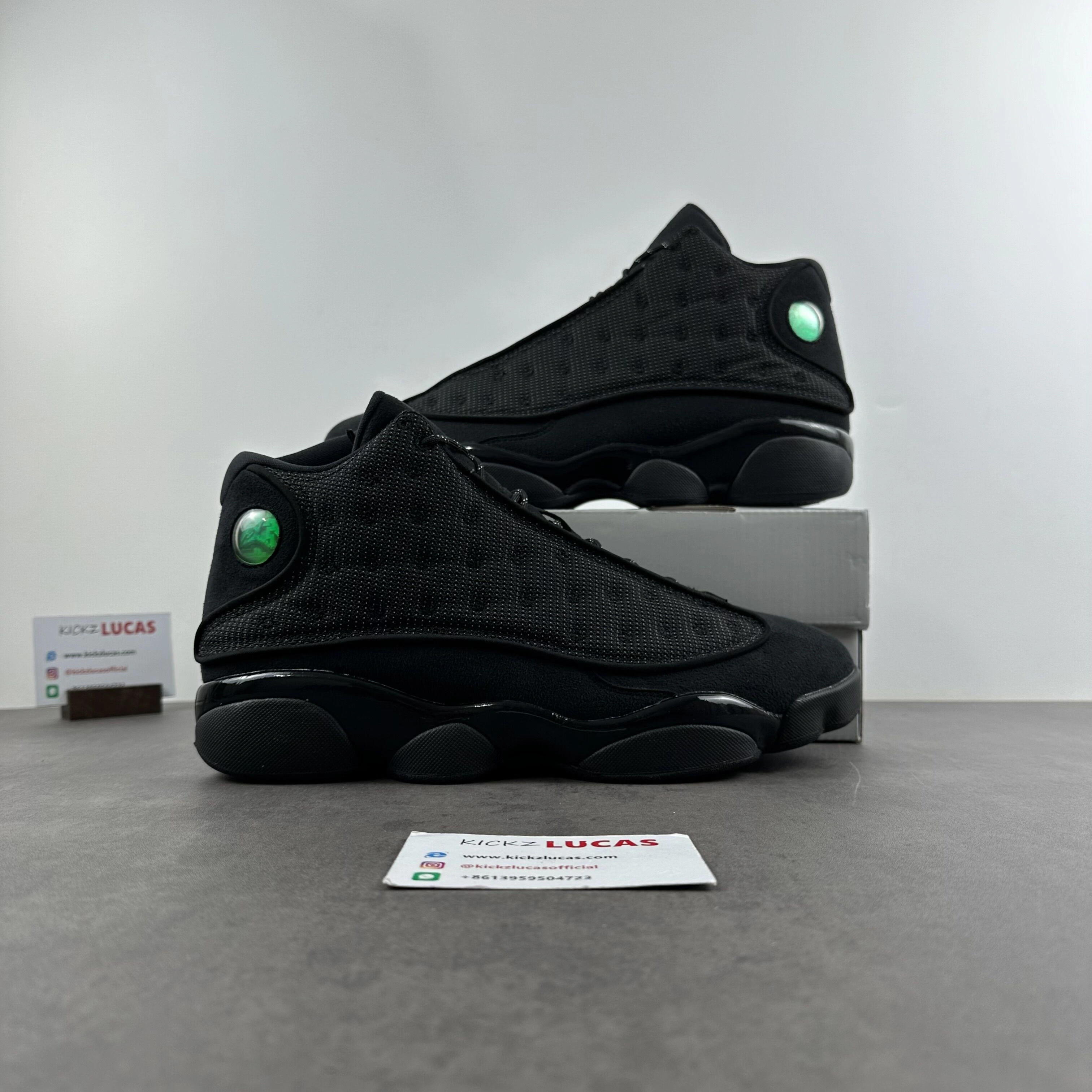 Tailored Air Jordan 13 Retro Black Cat 414571- 2271