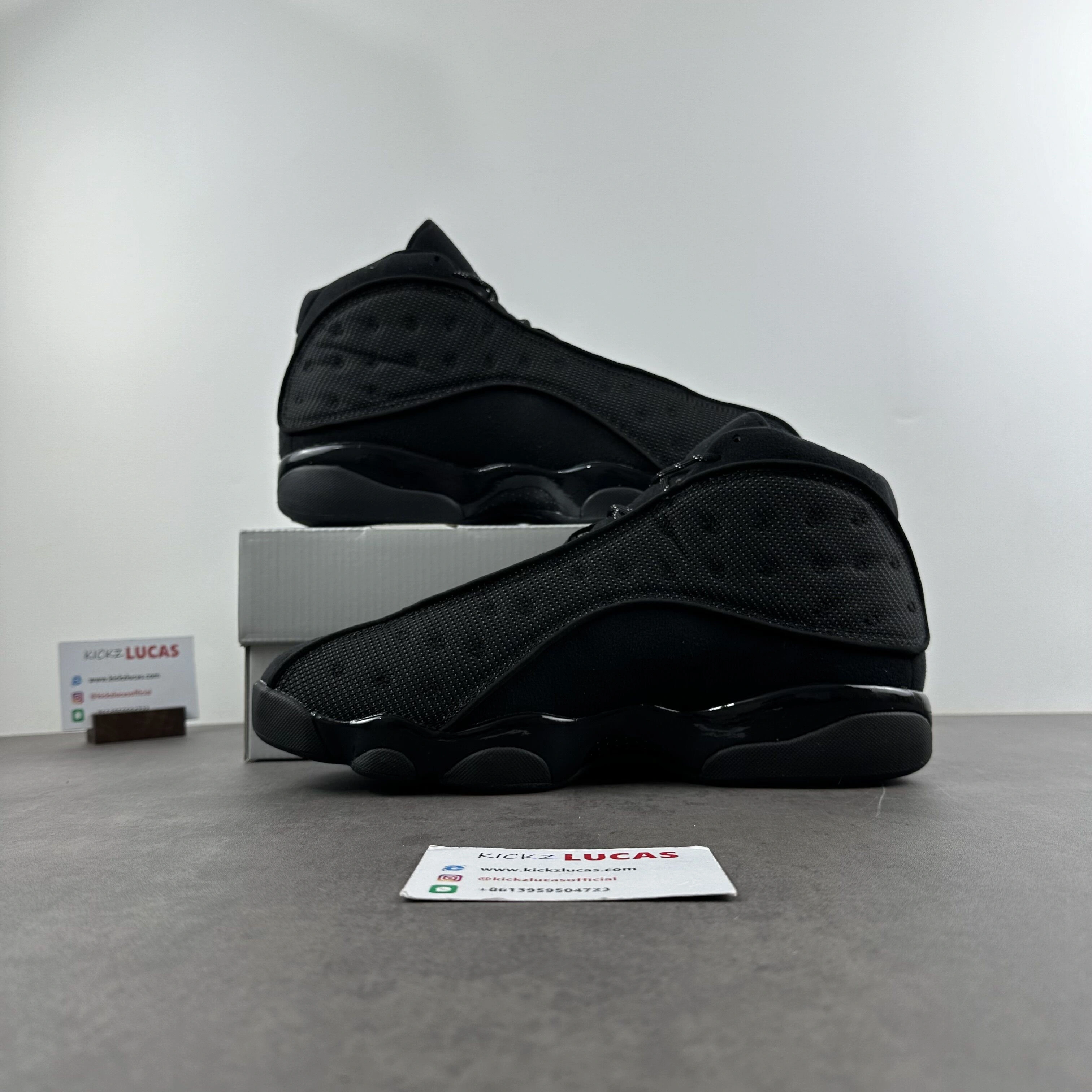 Tailored Air Jordan 13 Retro Black Cat 414571- 2271