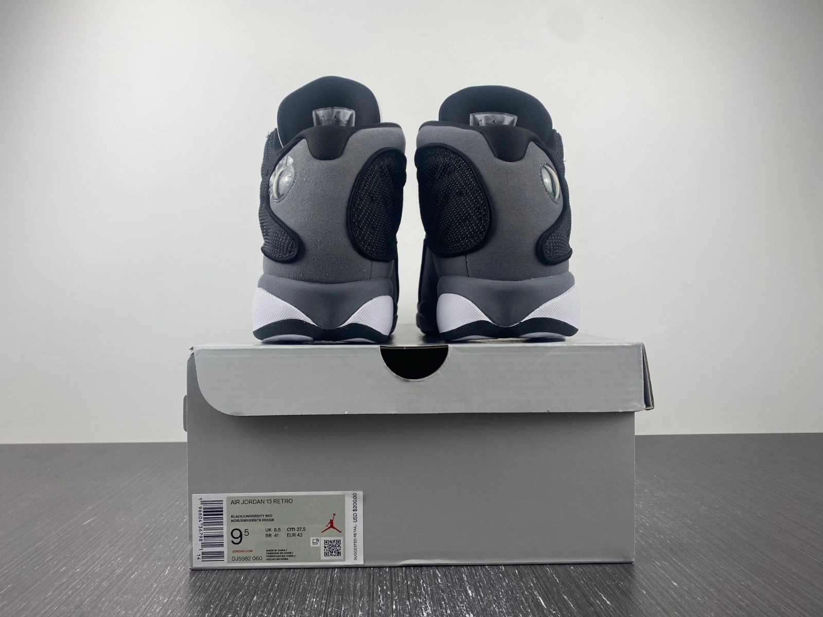 Lightweight Air Jordan 13 Retro Black Flint DJ5982- 2274