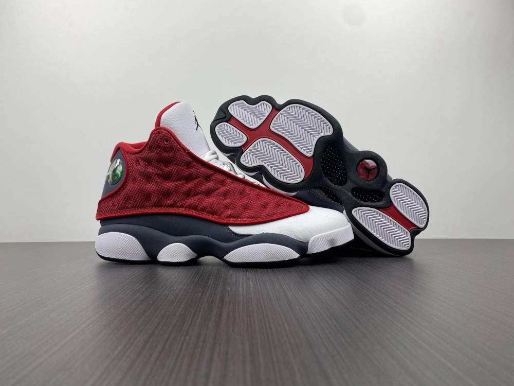Air Jordan 13 Retro Gym Red Flint Grey DJ5982- Breathable 2286