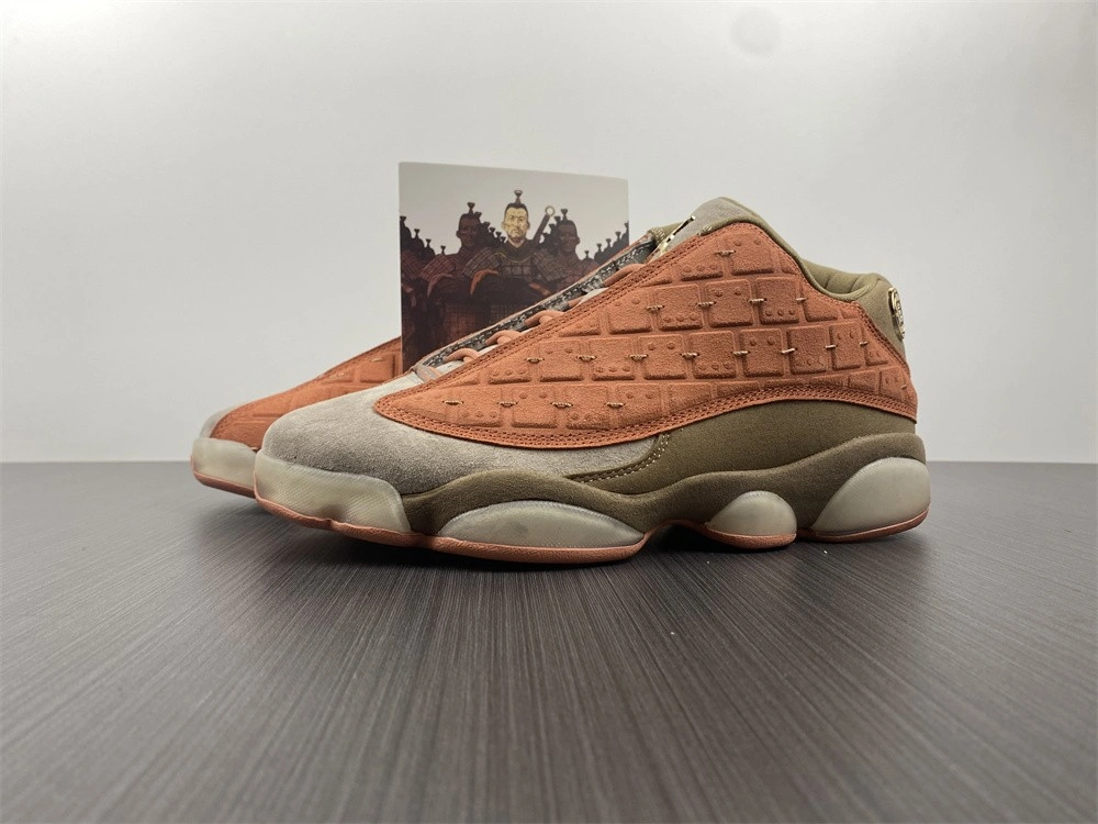 Air Jordan 13 Retro Low CLOT Sepia Stone AT3102- Sophisticated 2278