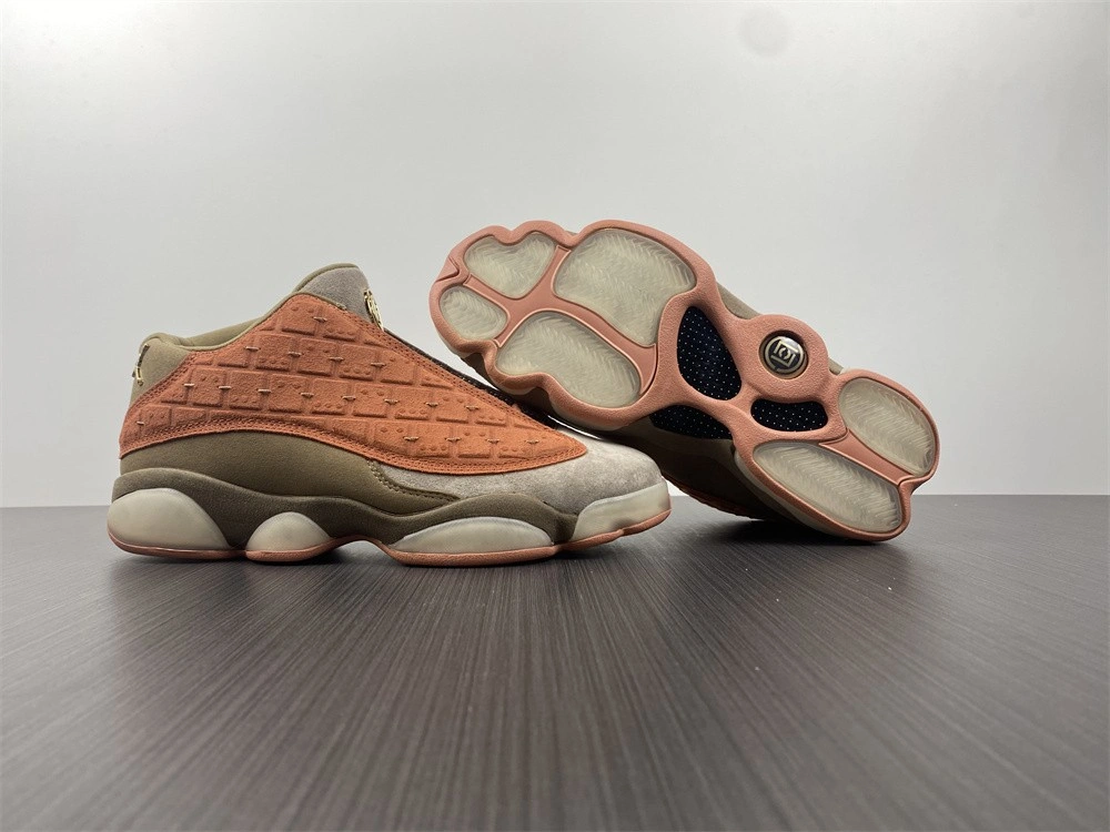 Air Jordan 13 Retro Low CLOT Sepia Stone AT3102- Sophisticated 2278