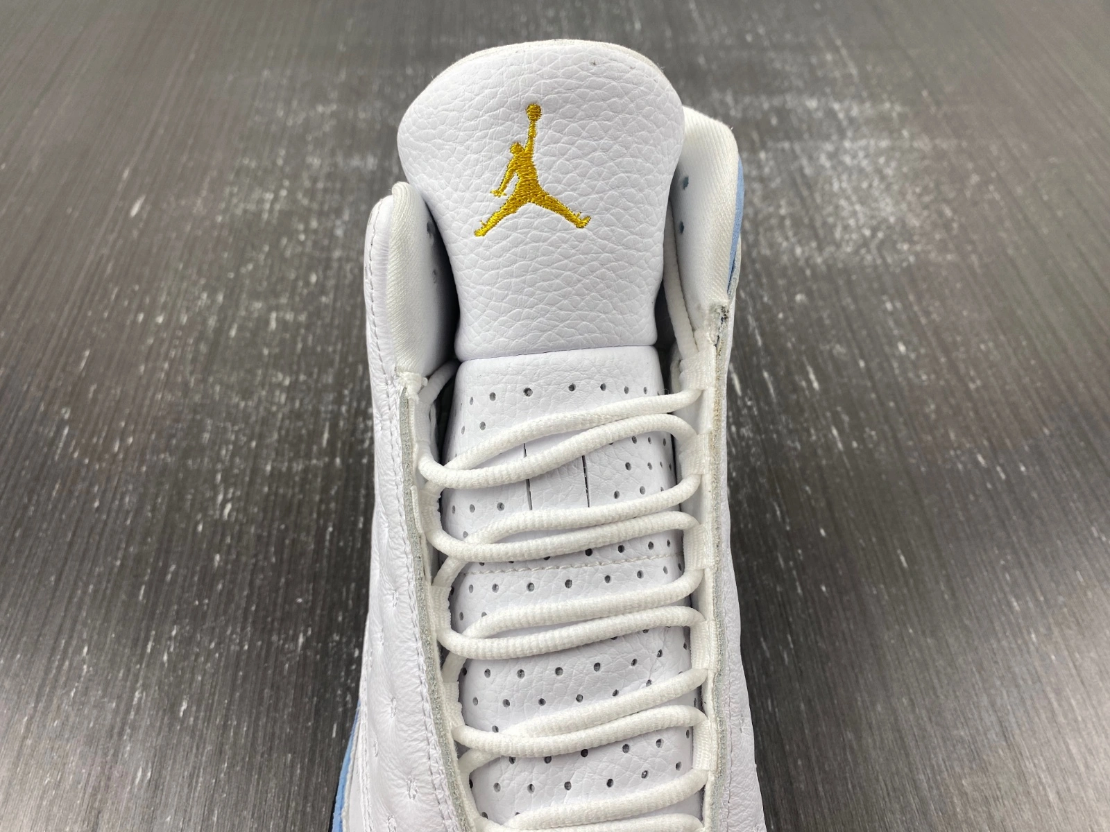 Bold Air Jordan 13 Retro OG Blue Grey 414571- 2265