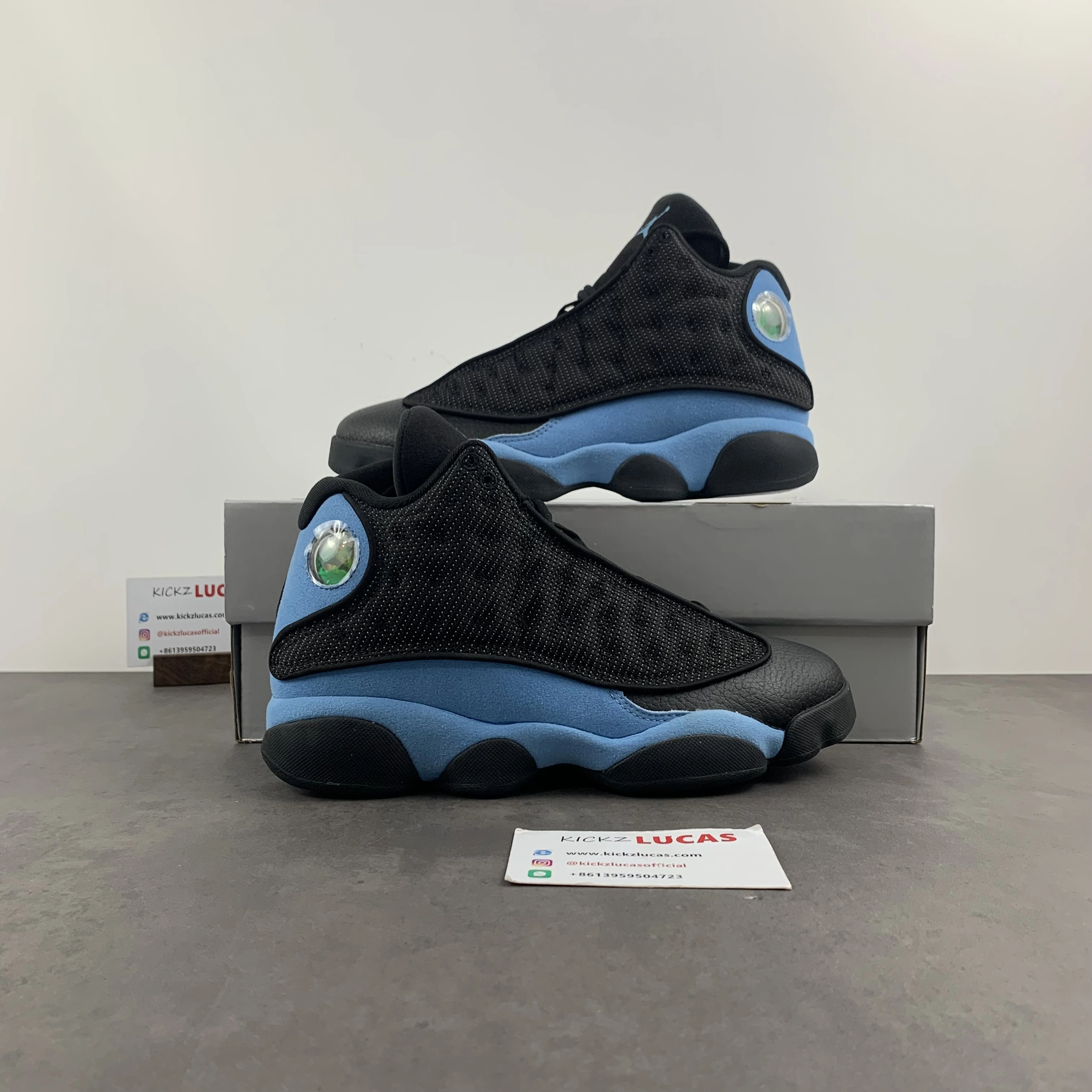 Premium Air Jordan 13 Retro University Blue DJ5982- 2275