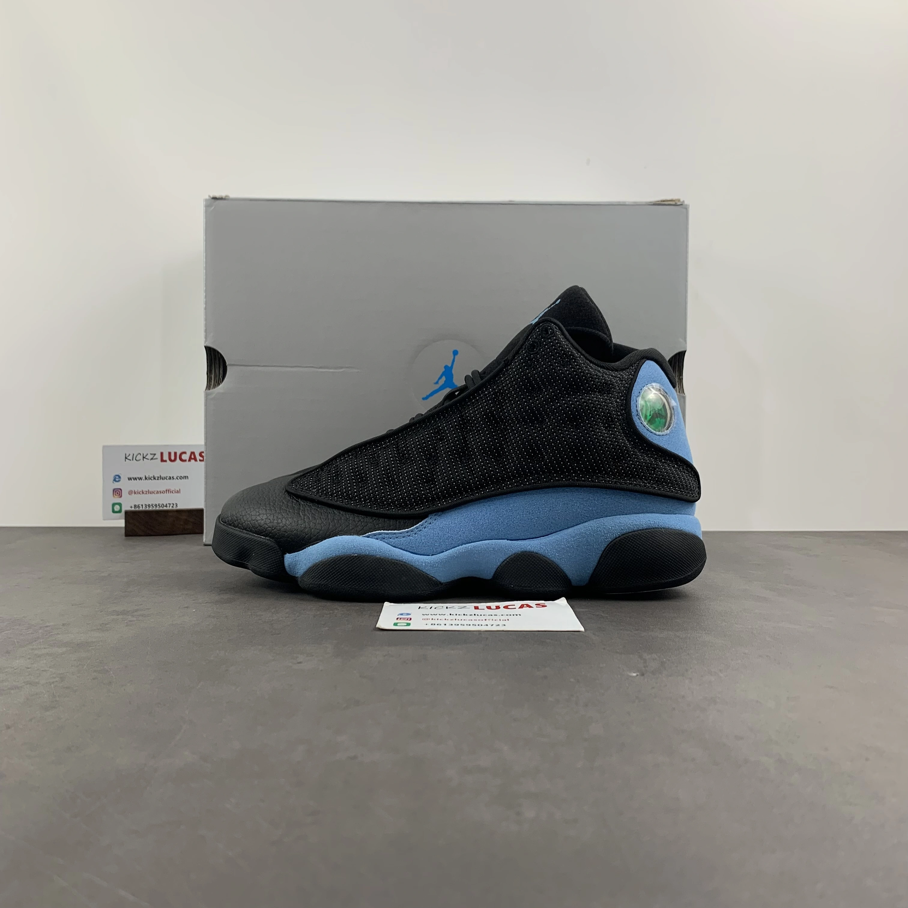 Premium Air Jordan 13 Retro University Blue DJ5982- 2275