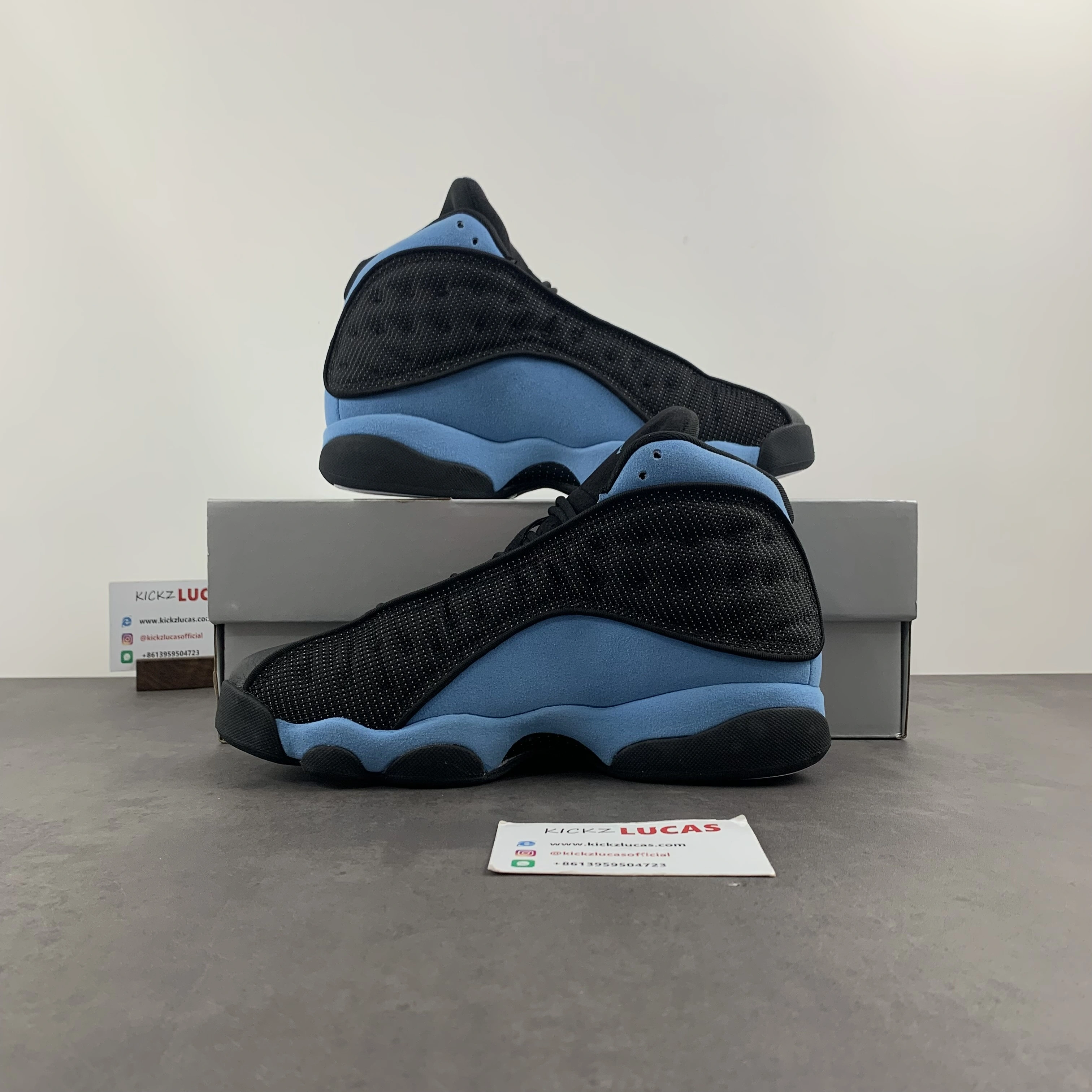 Premium Air Jordan 13 Retro University Blue DJ5982- 2275