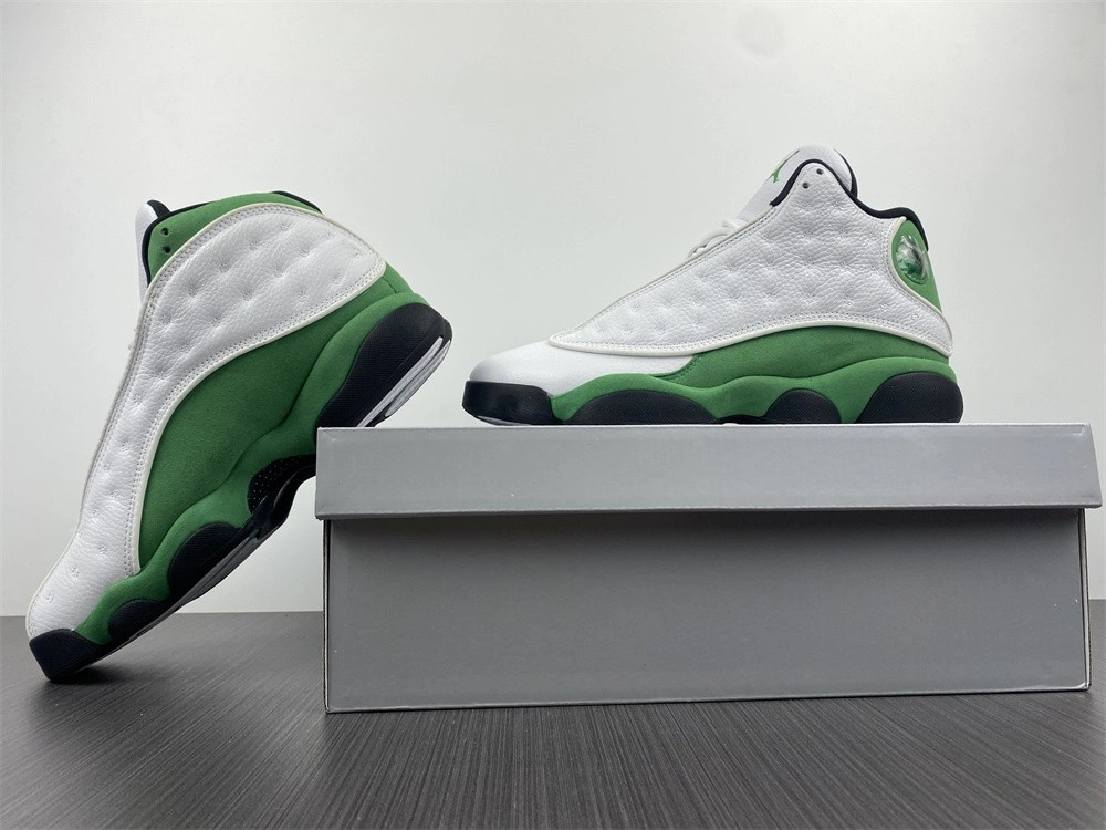 GoodFit Air Jordan 13 Retro White Lucky Green DB6537-113 414571- 2280