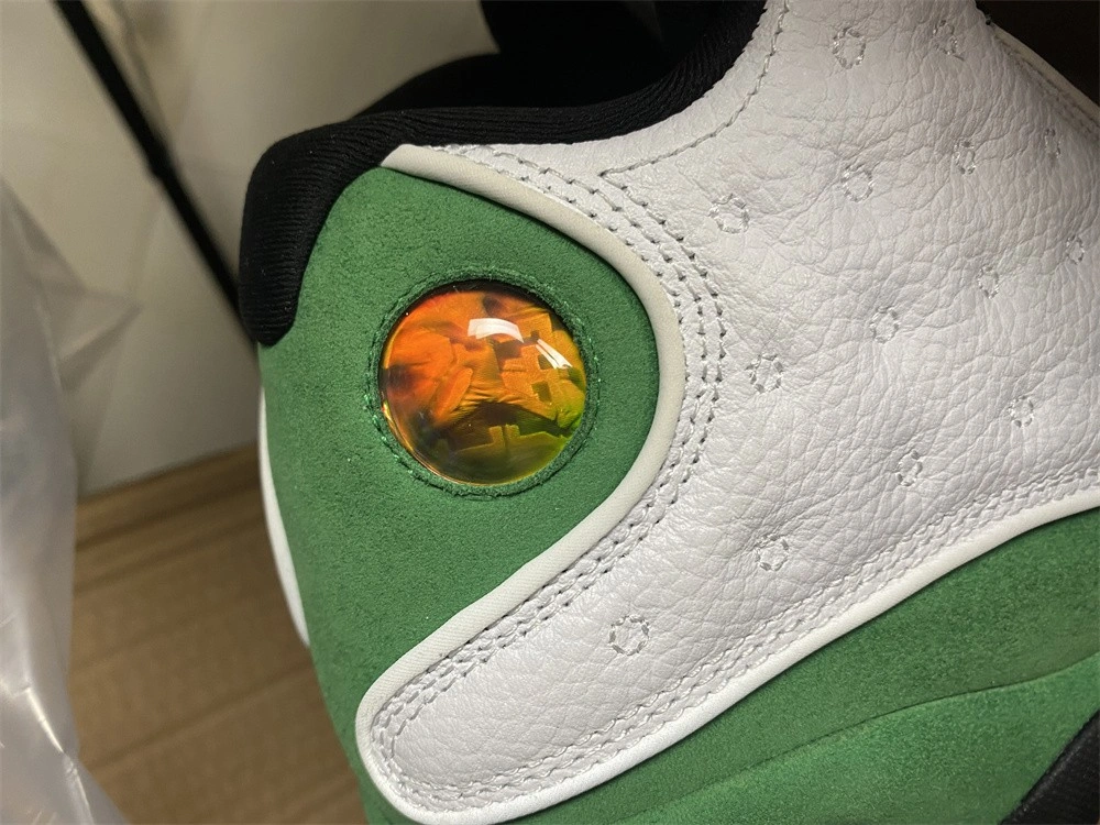 GoodFit Air Jordan 13 Retro White Lucky Green DB6537-113 414571- 2280