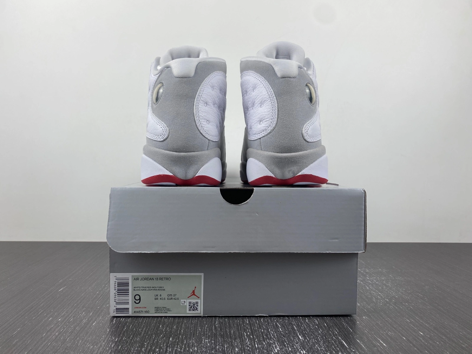 Air Jordan 13 Retro Wolf Grey 414571- Tailored 2270