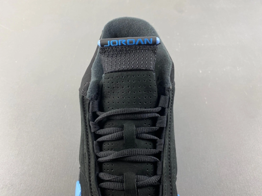 Comfortable Air Jordan 14 Retro Black University Blue 487471- 2300