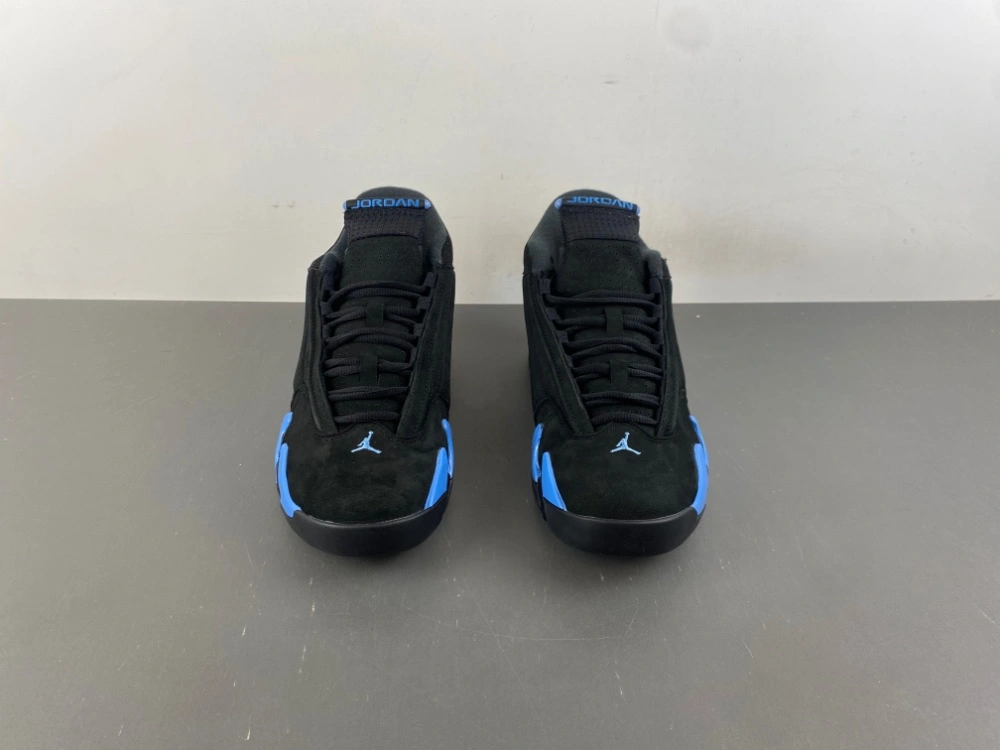 Comfortable Air Jordan 14 Retro Black University Blue 487471- 2300