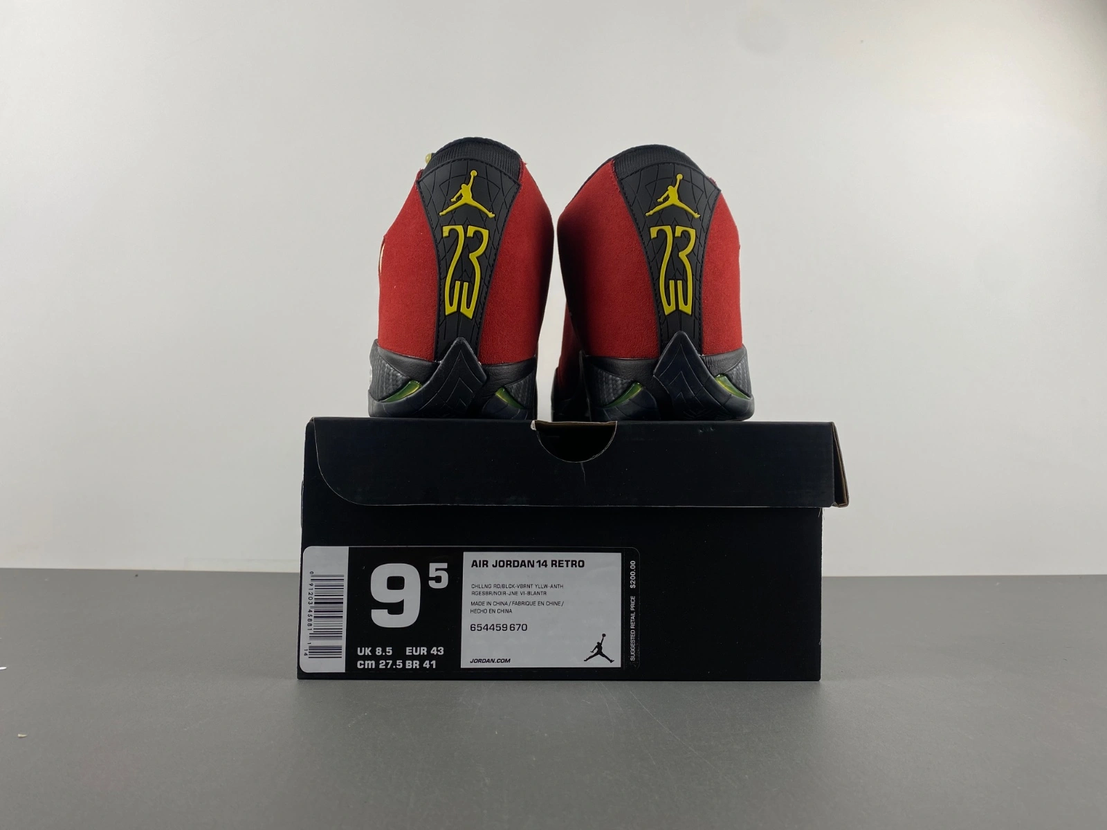 Air Jordan 14 Retro Challenge Red 654459- GoAnywhere 2303