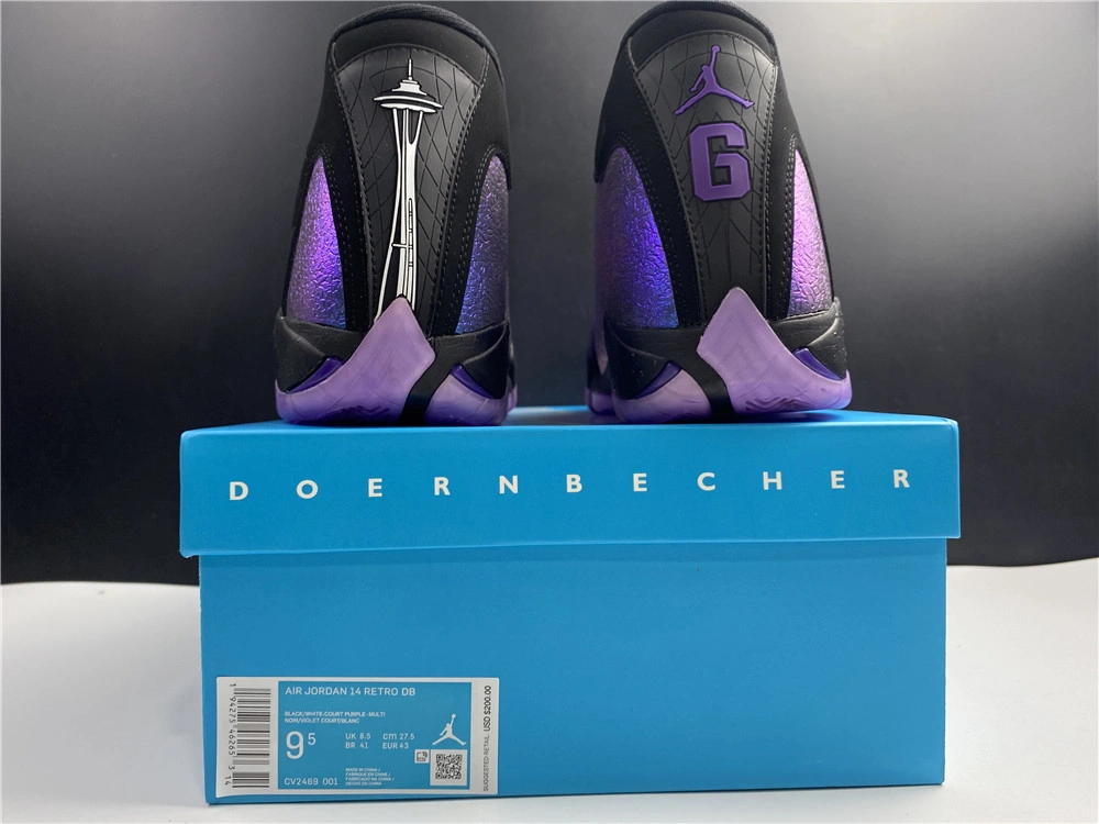 Compact Air Jordan 14 Retro Doernbecher CV2469- 2316
