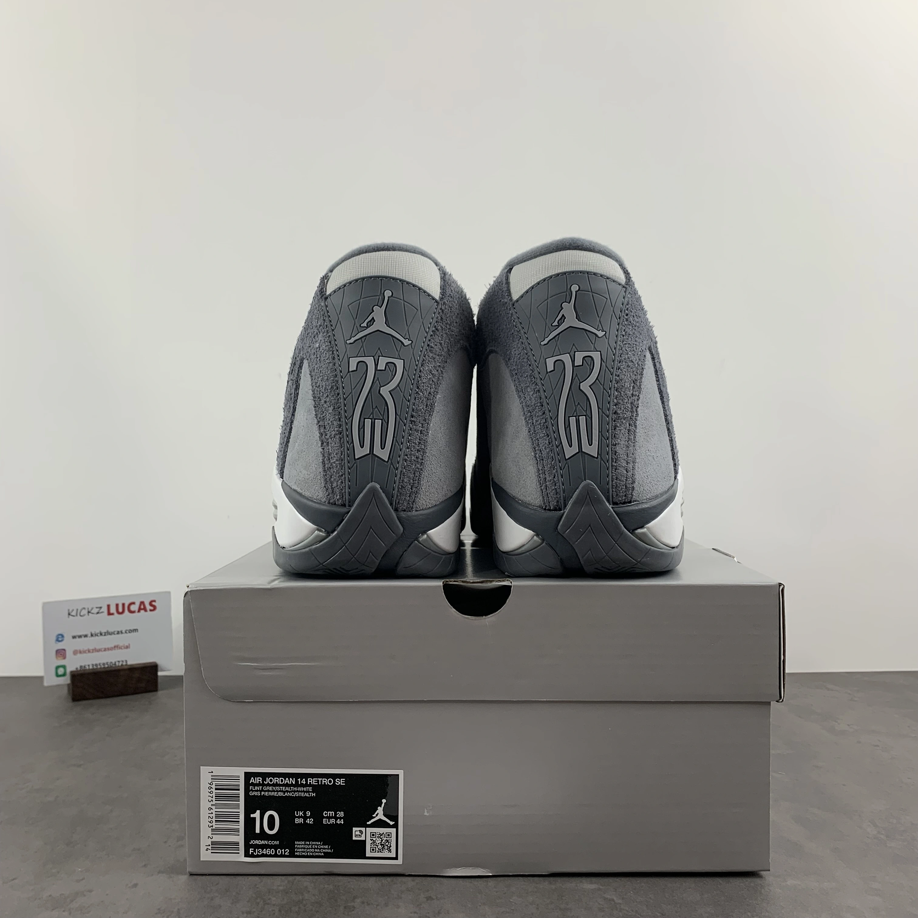 Soft Air Jordan 14 Retro Flint Grey FJ3460- 2306