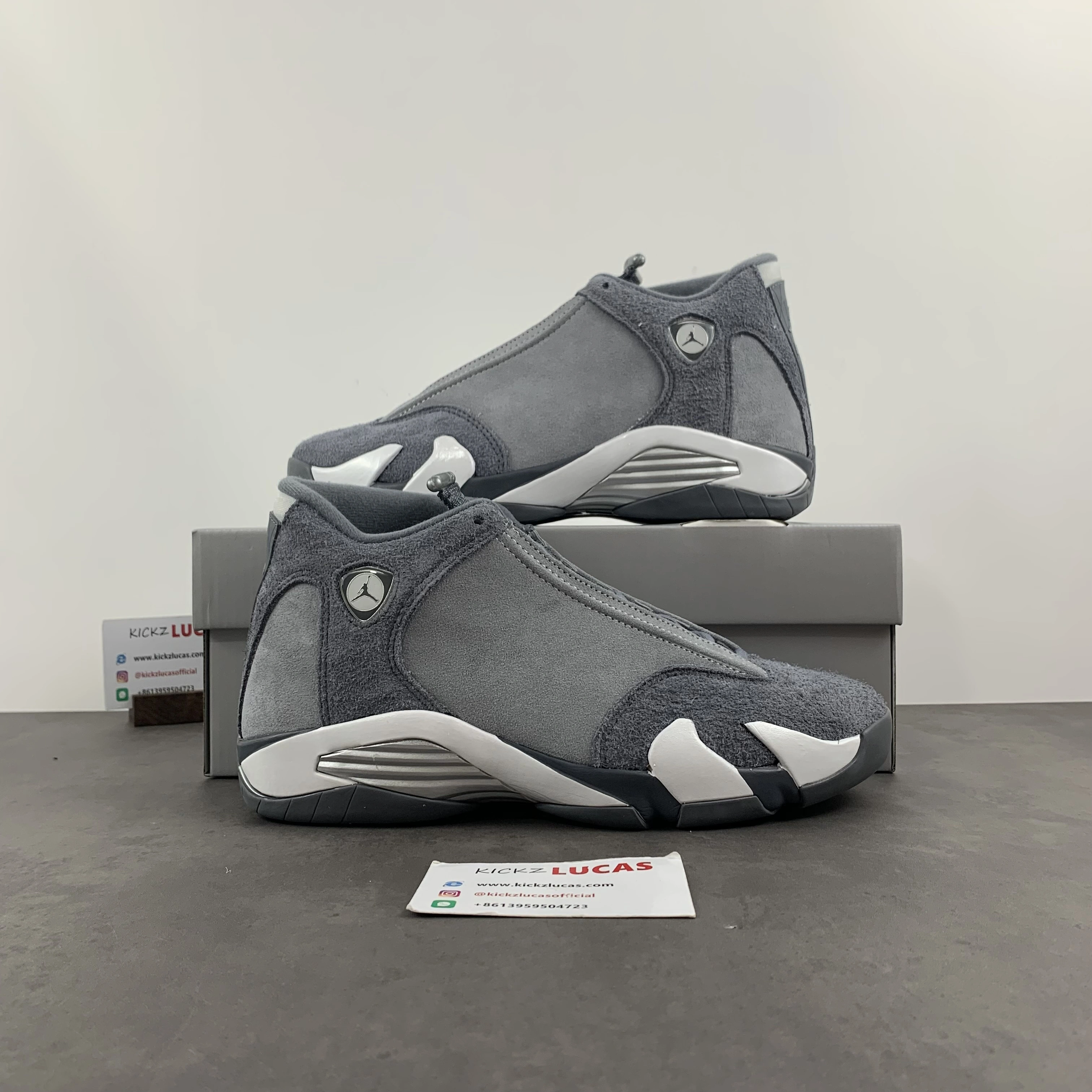 Soft Air Jordan 14 Retro Flint Grey FJ3460- 2306