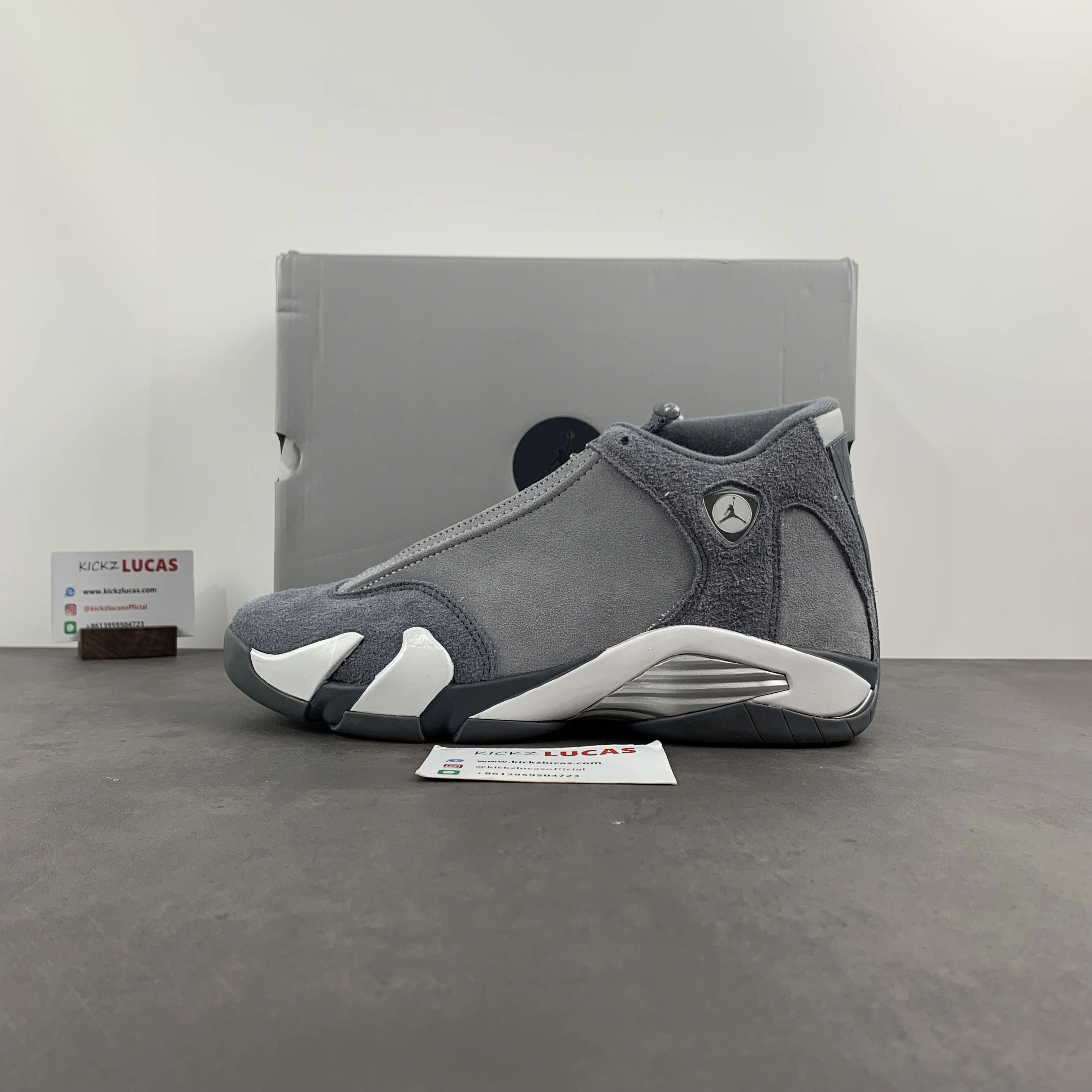 Soft Air Jordan 14 Retro Flint Grey FJ3460- 2306
