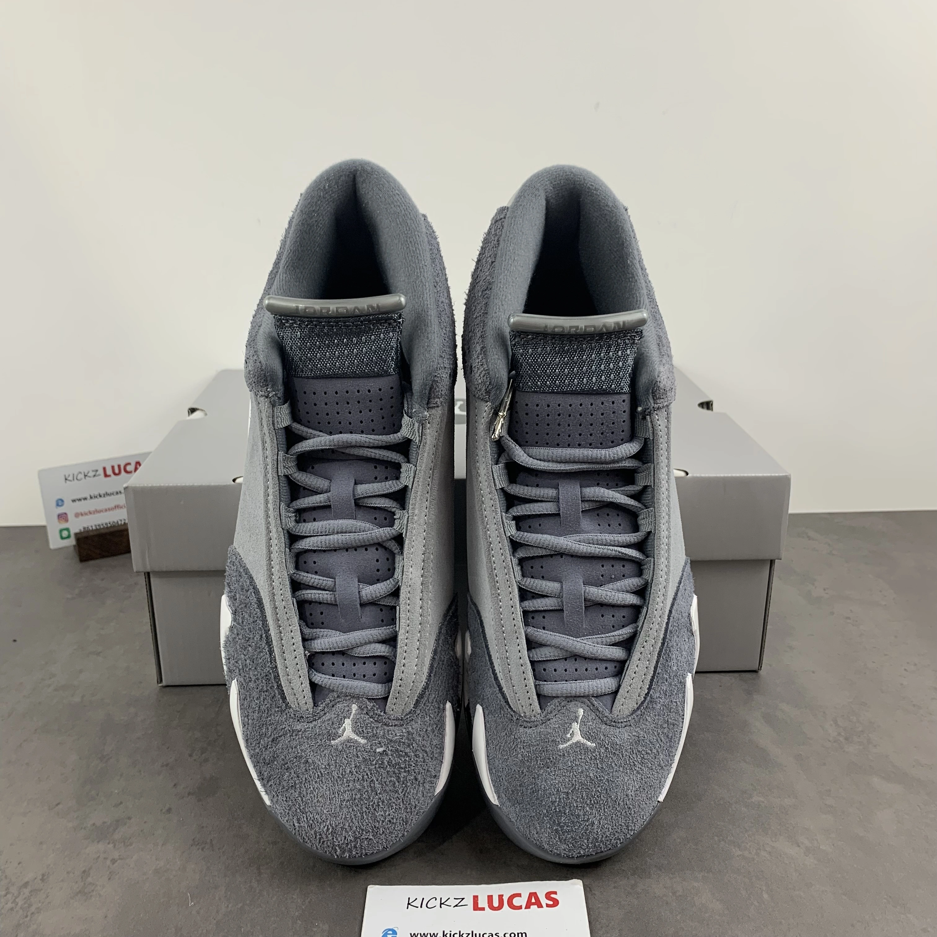 Soft Air Jordan 14 Retro Flint Grey FJ3460- 2306