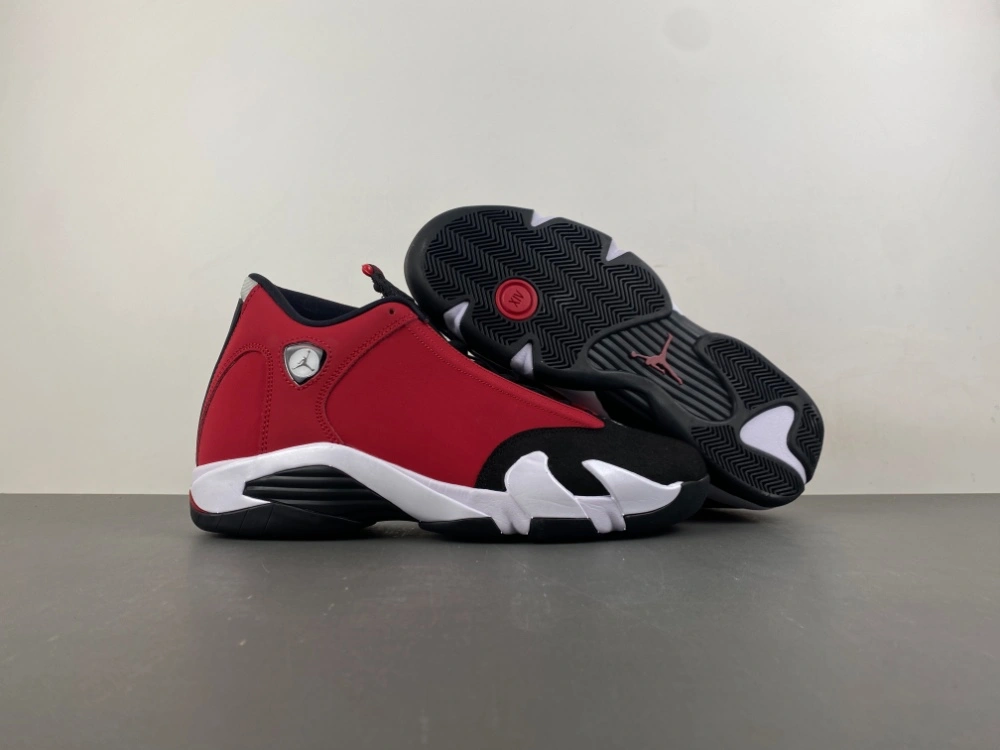 Breathable Air Jordan 14 Retro Gym Red Toro 487471- 2301