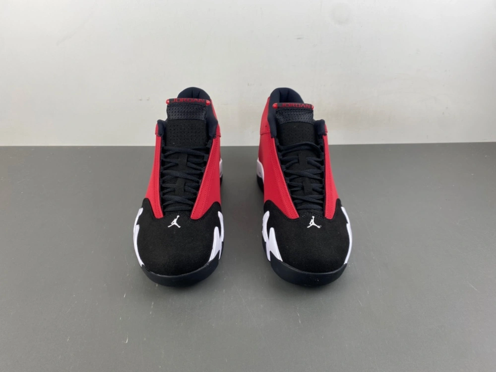Breathable Air Jordan 14 Retro Gym Red Toro 487471- 2301