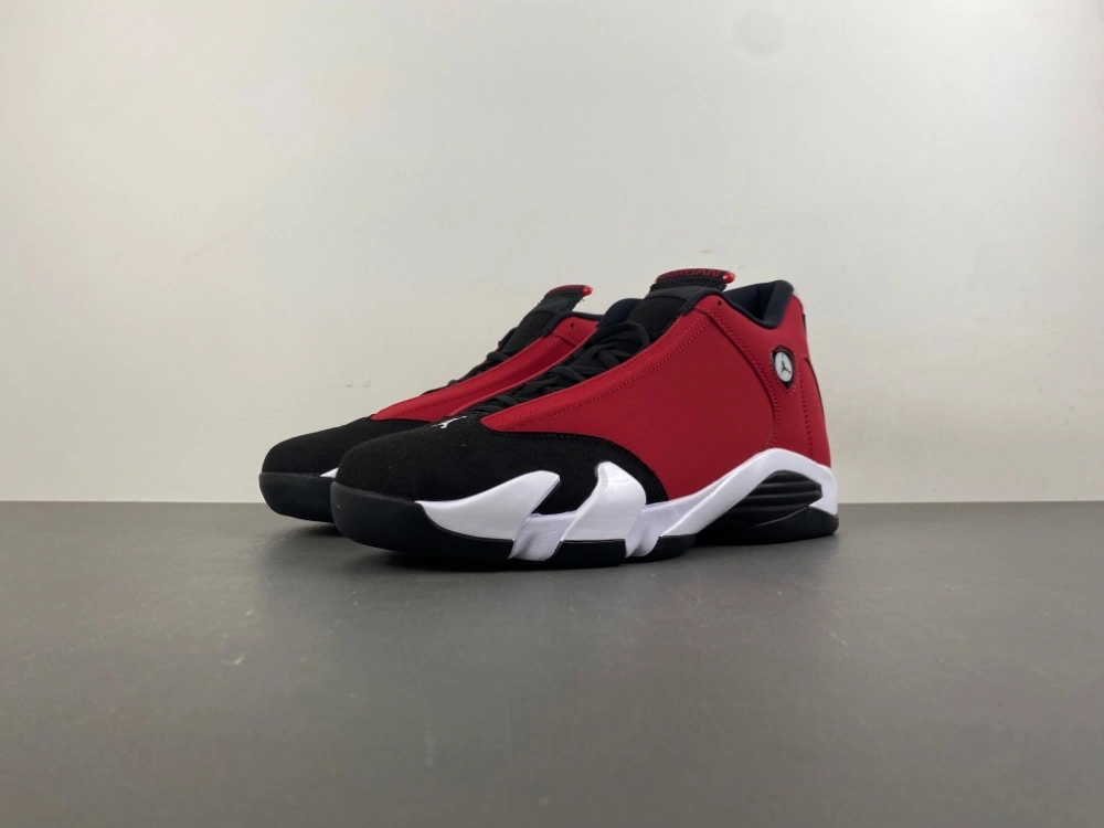 Breathable Air Jordan 14 Retro Gym Red Toro 487471- 2301