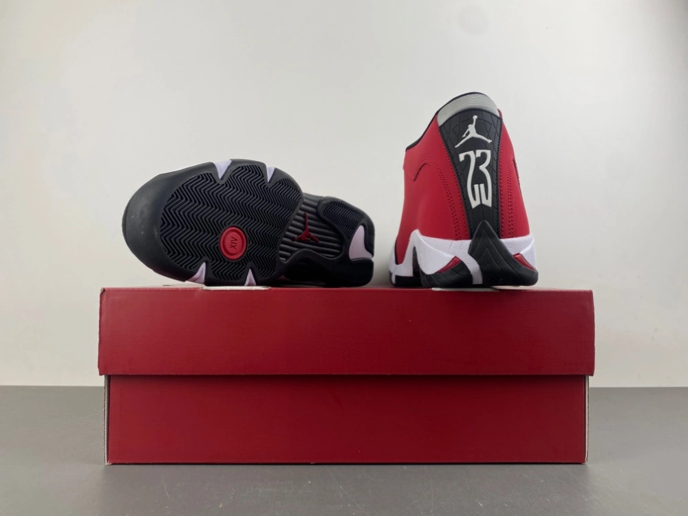 Breathable Air Jordan 14 Retro Gym Red Toro 487471- 2301