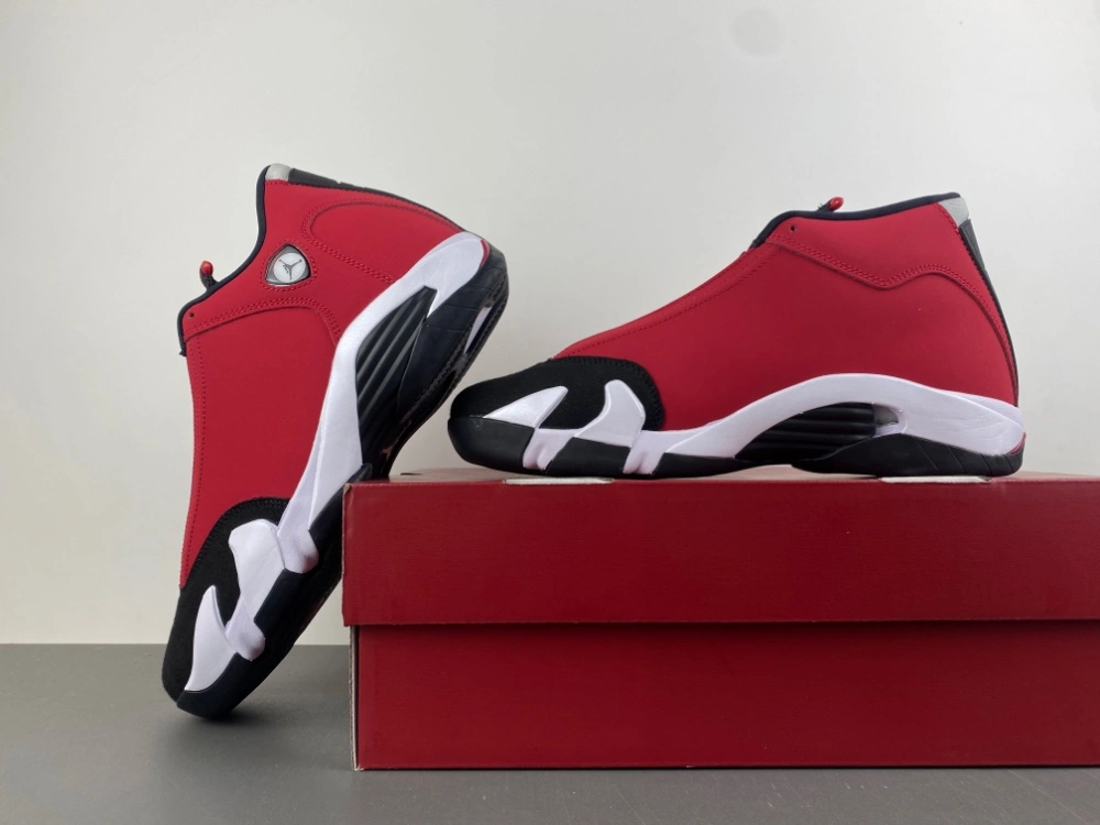 Breathable Air Jordan 14 Retro Gym Red Toro 487471- 2301