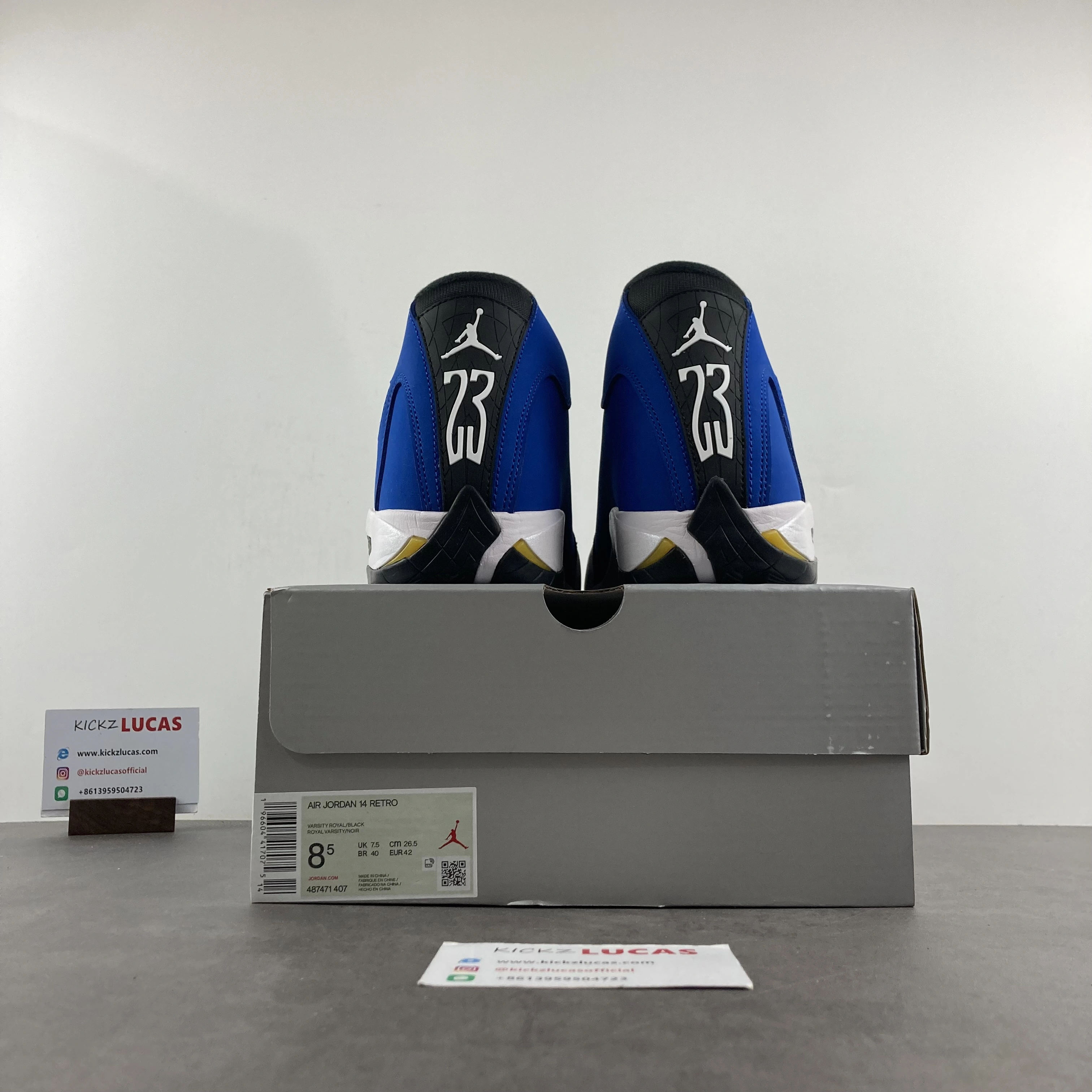 Air Jordan 14 Retro Laney 487471- Versatile 2308