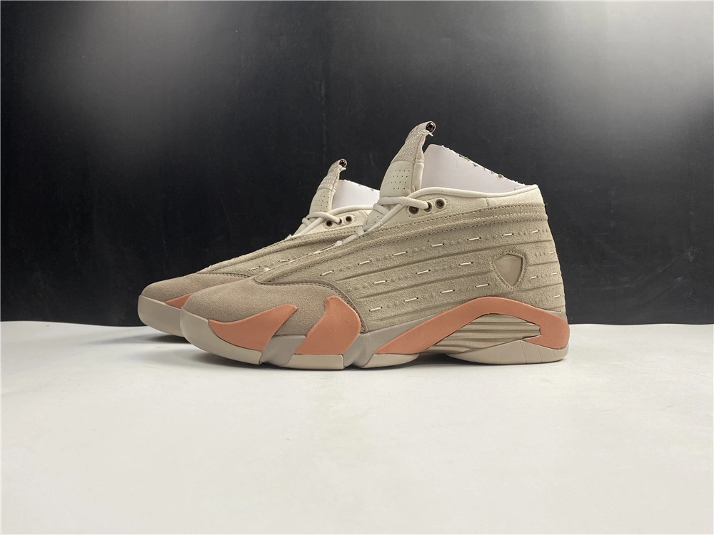 Air Jordan 14 Retro Low CLOT Terra Blush DC9857- Stretchable 2314