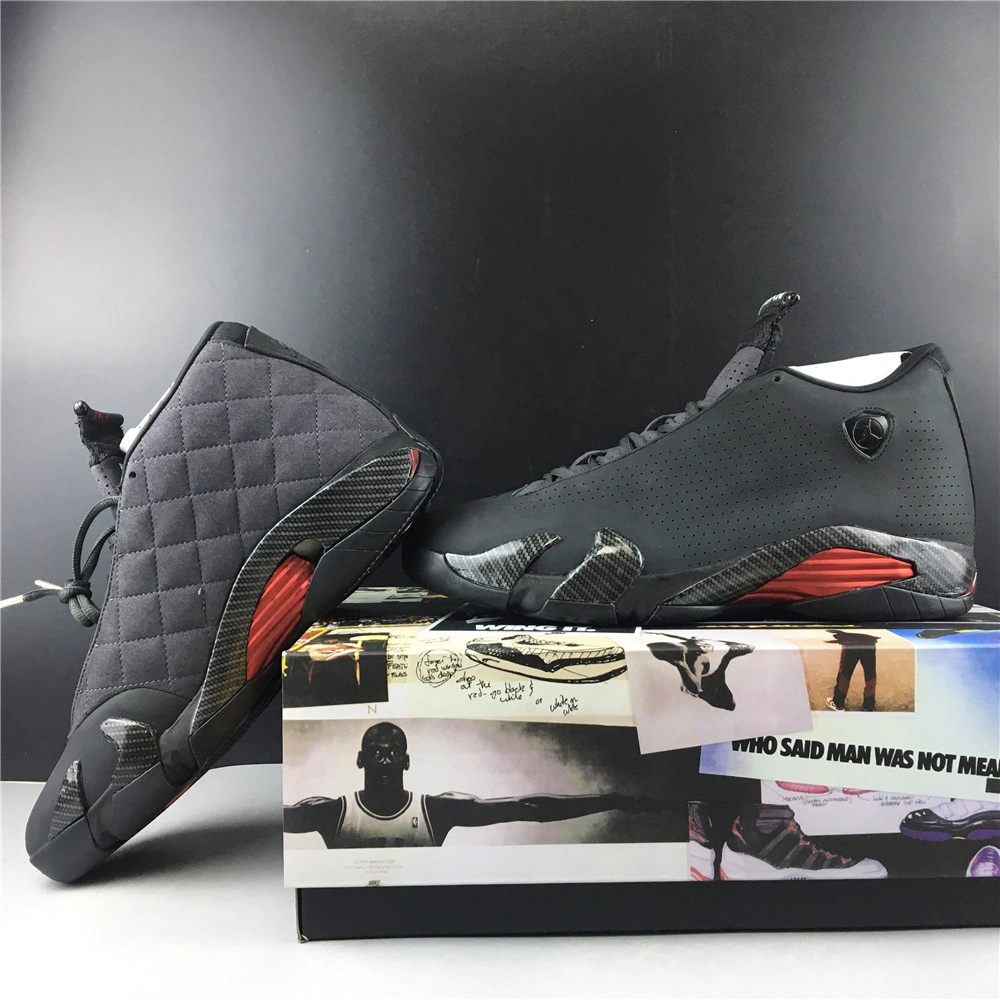 Air Jordan 14 Retro SE Black Anthracite BQ3685- Unisex 2312