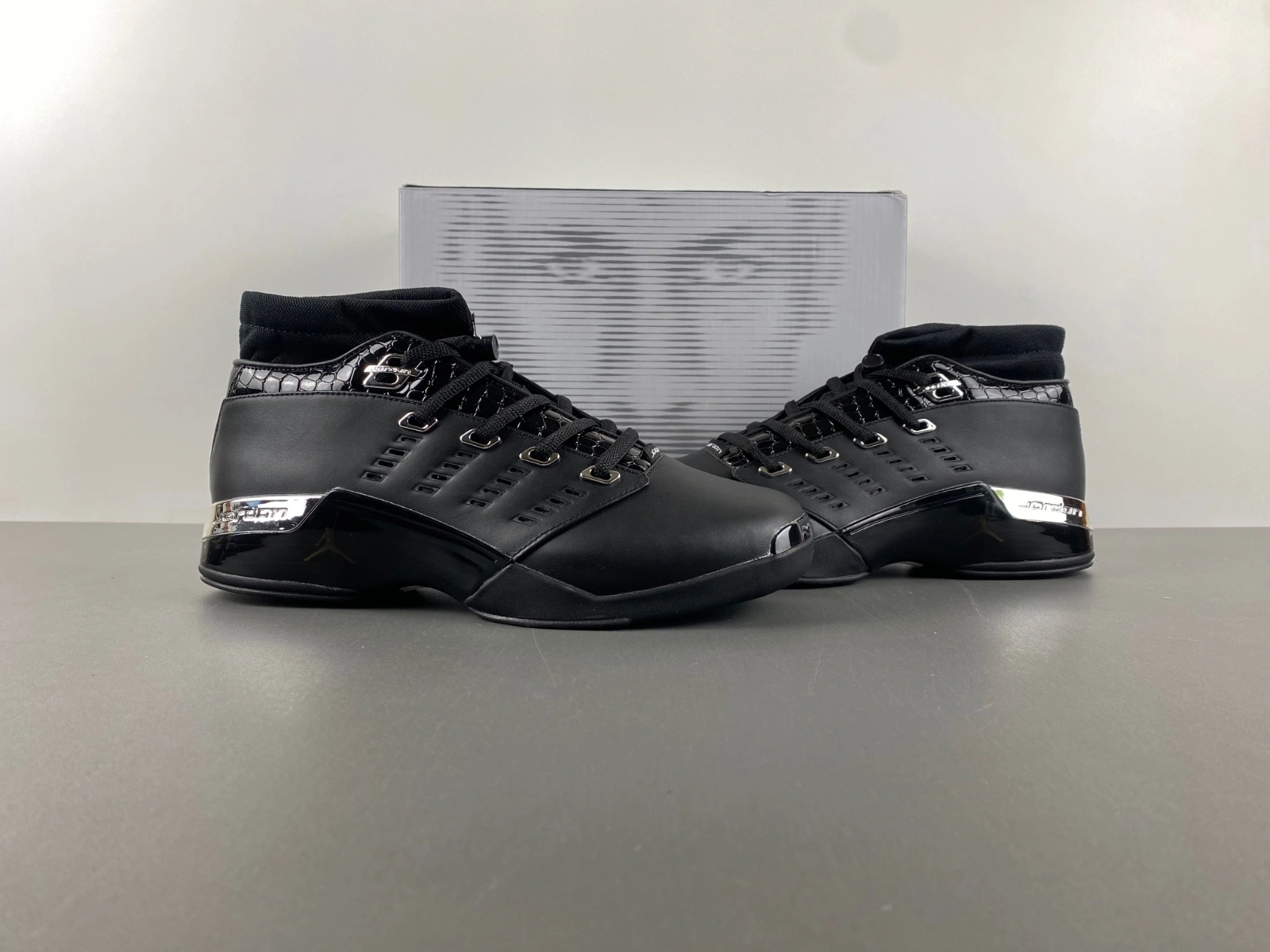 Air Jordan 17 OG Low Black Chrome 303891- HighQuality 2321