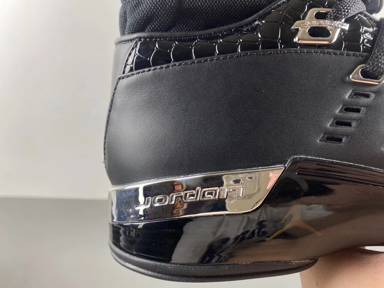 Air Jordan 17 OG Low Black Chrome 303891- HighQuality 2321