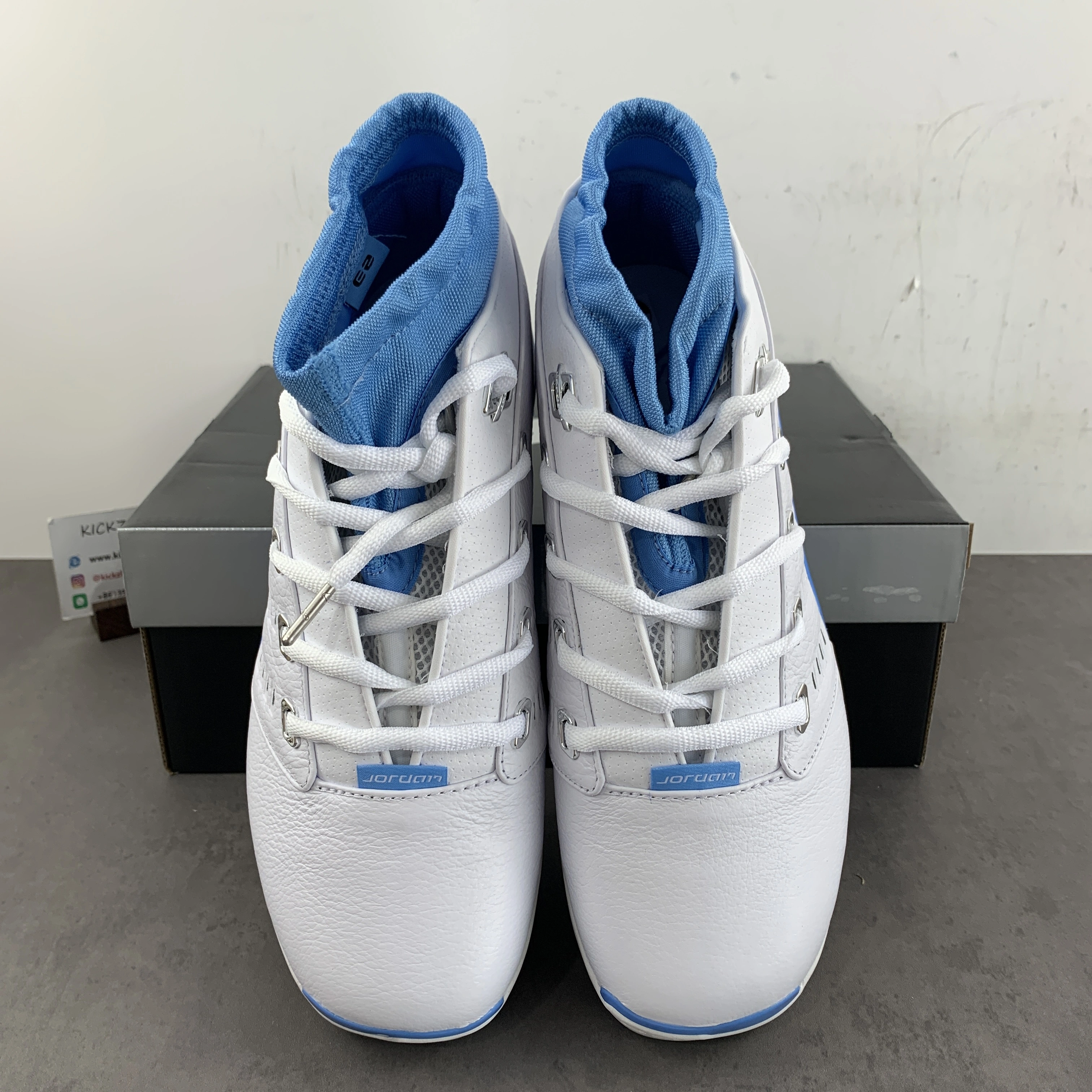 SunProtective Air Jordan 17 Retro Low University Blue FJ0395- 2320