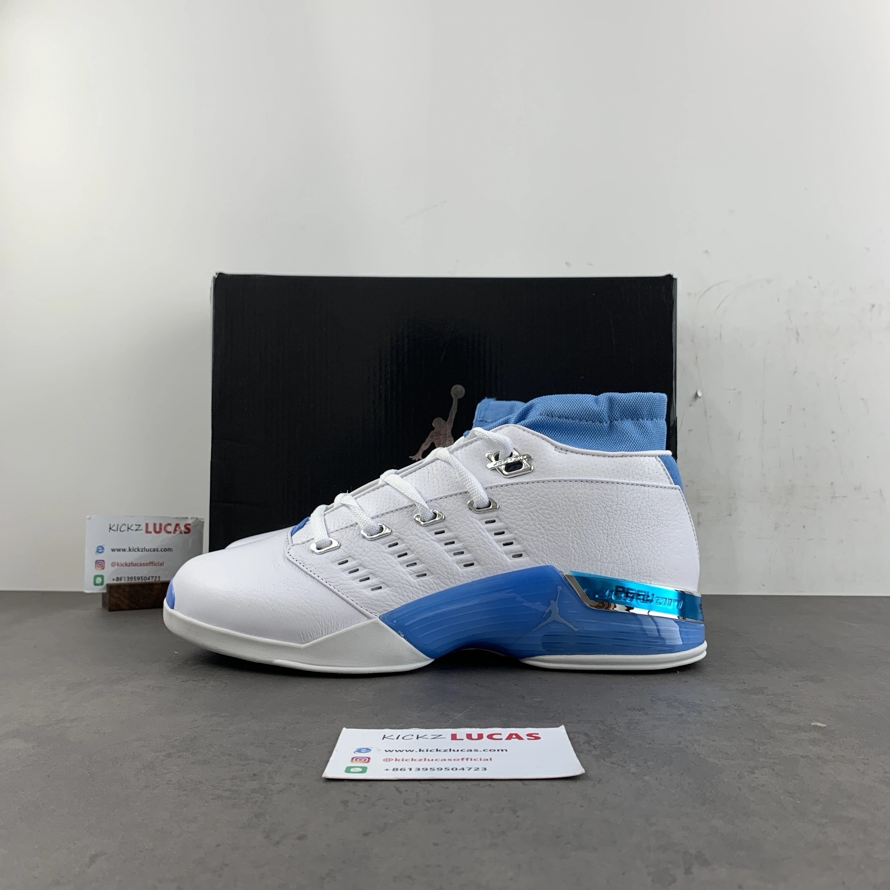 SunProtective Air Jordan 17 Retro Low University Blue FJ0395- 2320