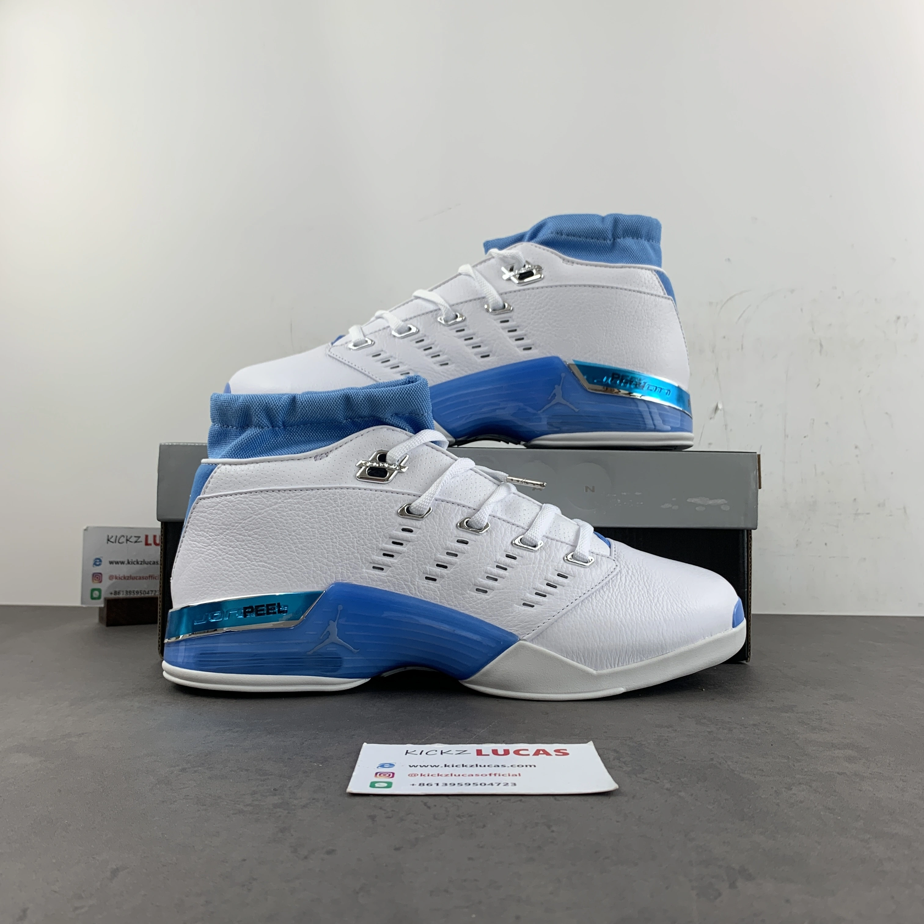 SunProtective Air Jordan 17 Retro Low University Blue FJ0395- 2320