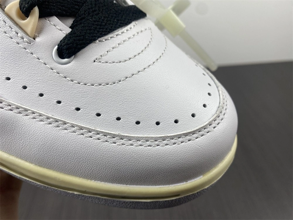 Air Jordan 2 Retro Low SP Off-White White Red DJ4375- Snug 1806