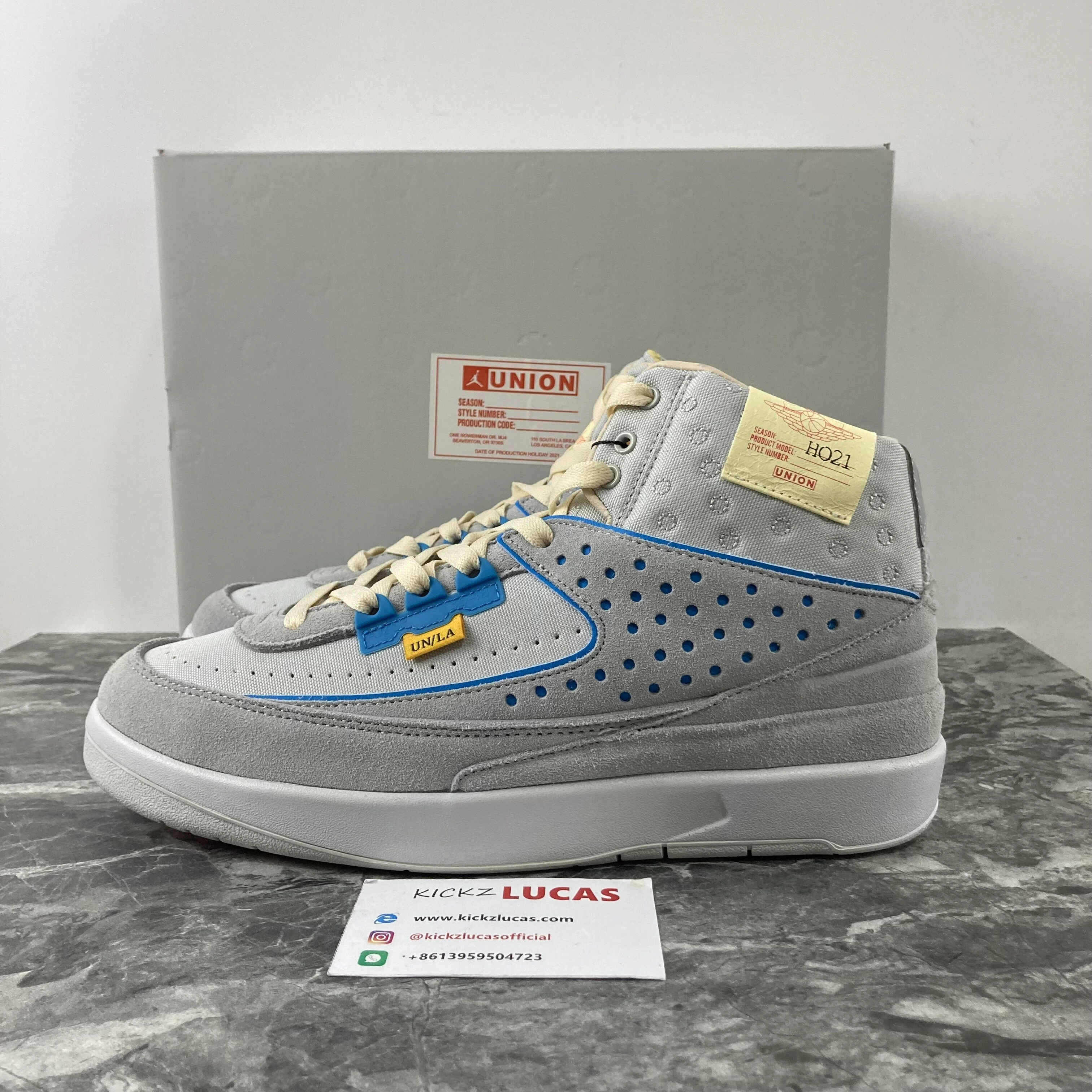DailyWear Air Jordan 2 Retro SP Union Grey Fog DN3802- 1805