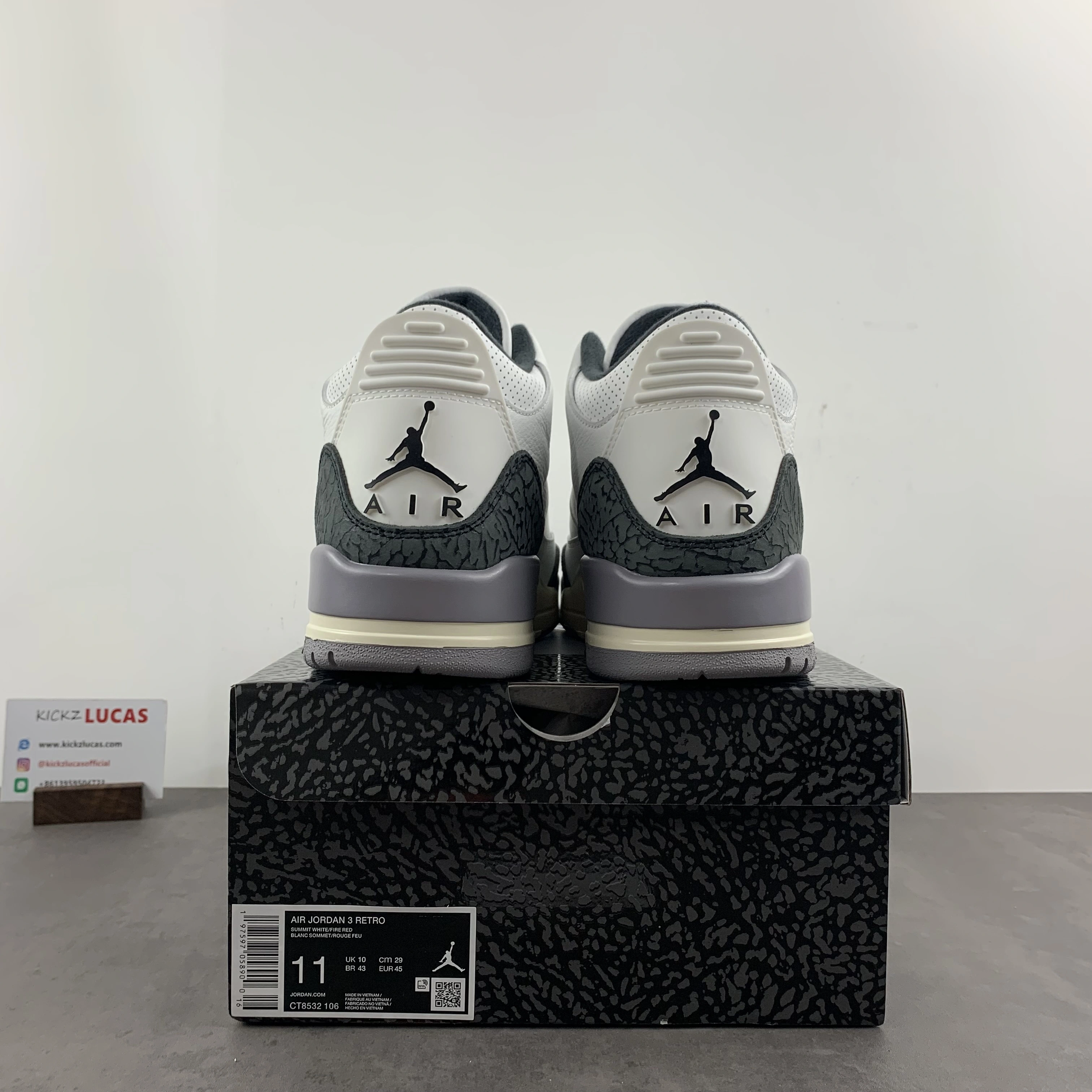 Durable Air Jordan 3 “Cement Grey CT8532- 1818